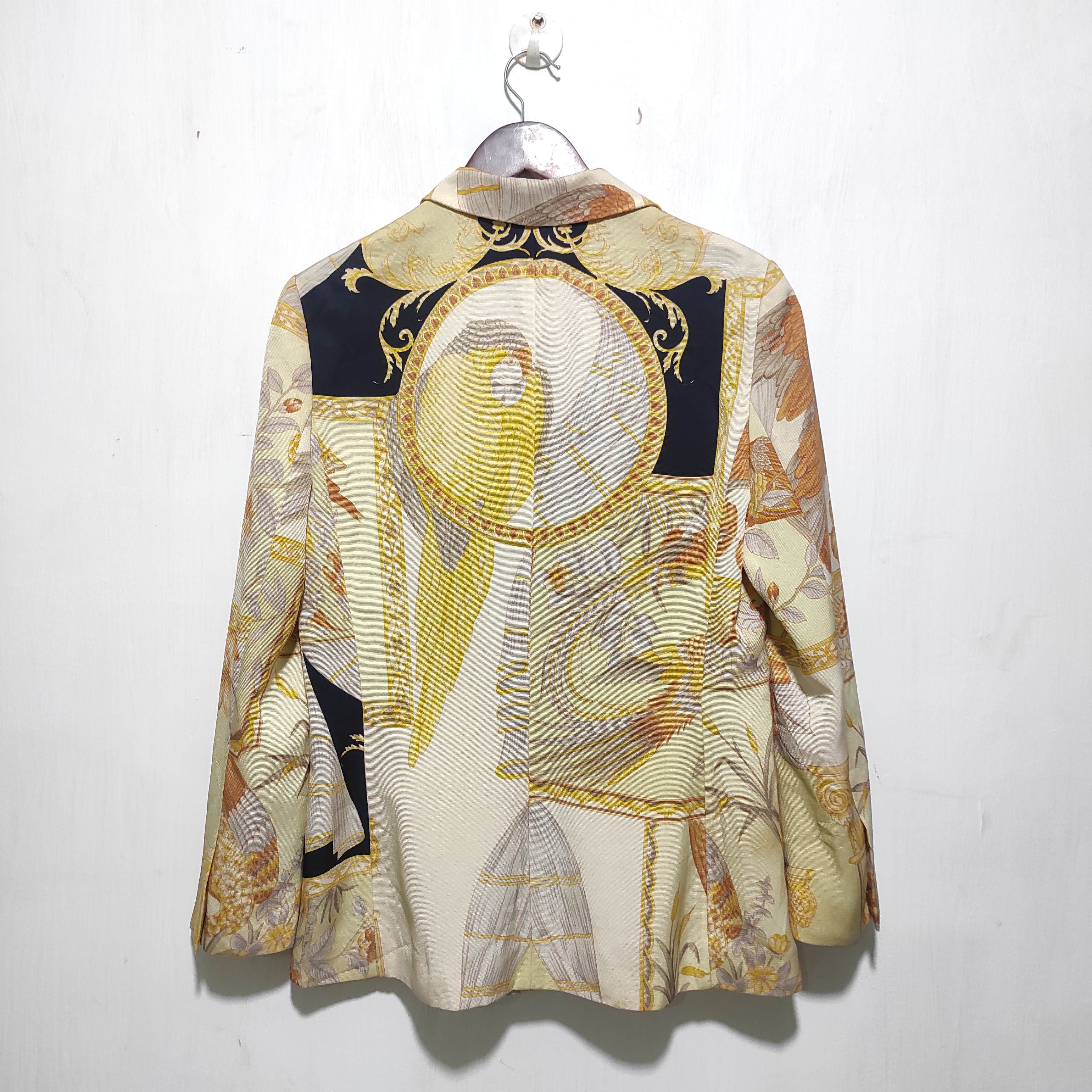 Versace Versace Jeans Couture Baroque print Blazer Jacket Size M / US 6-8 / IT 42-44 - 16 Thumbnail