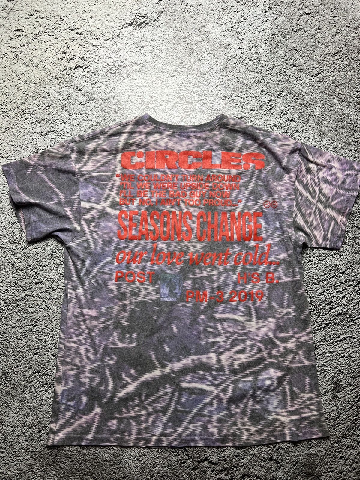 POST&CO Posty & Co Post Malone circles tour knight crusader t shirt Size US L / EU 52-54 / 3 - 2 Thumbnail