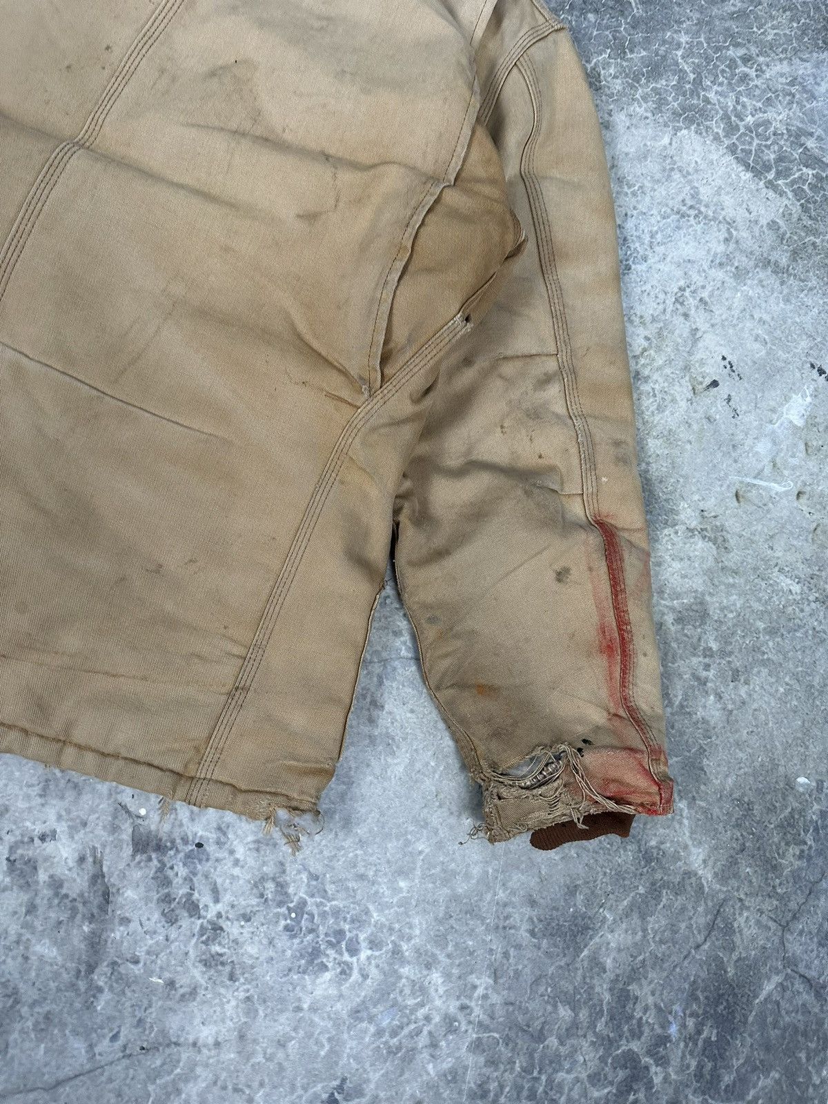 Designer × Vintage Vintage Painted Carhartt Arctic Jacket Size US M / EU 48-50 / 2 - 8 Thumbnail