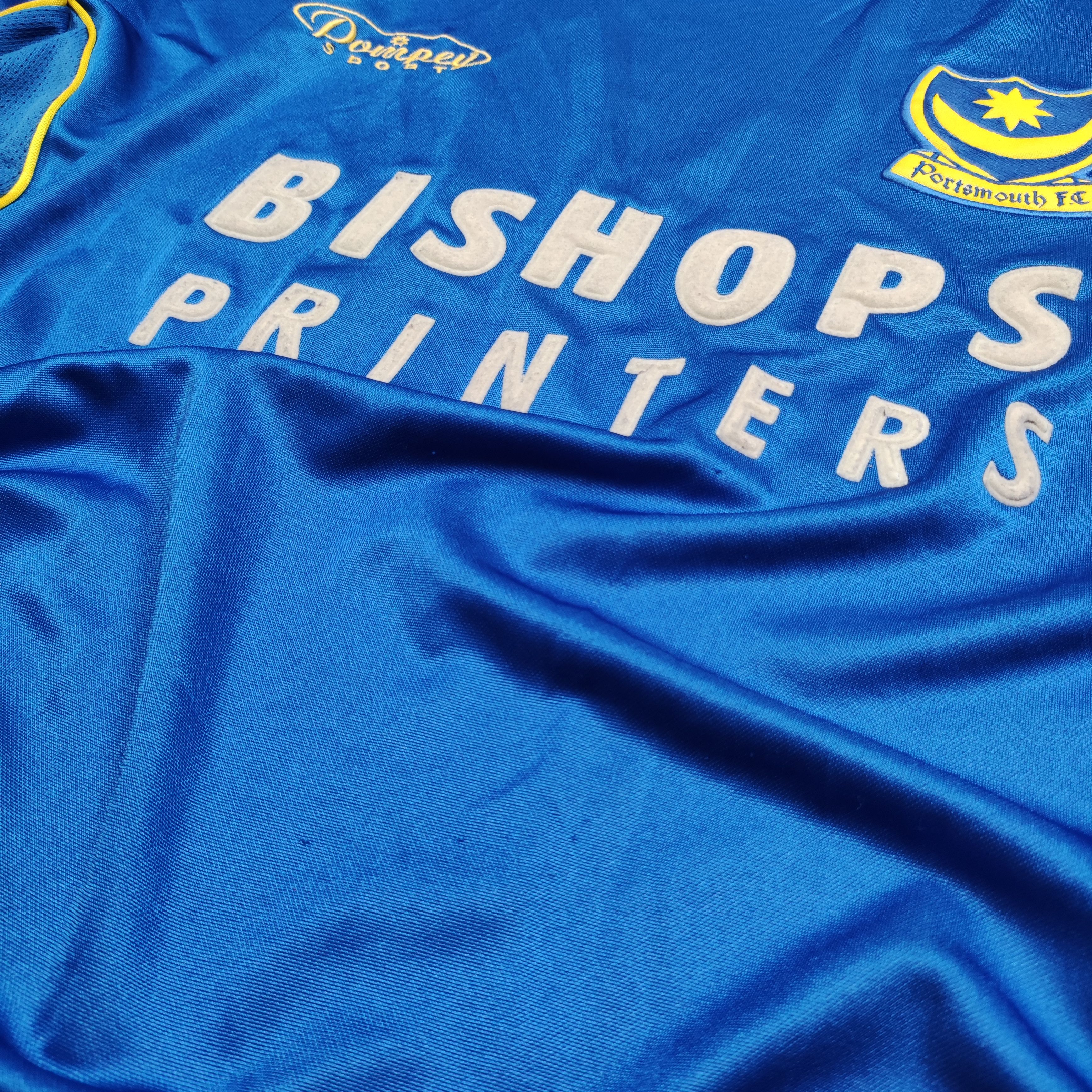 Vintage RARE 2000 OG 90s Portshmouth Football Soccer Home Kit Size US XXL / EU 58 / 5 - 5 Thumbnail