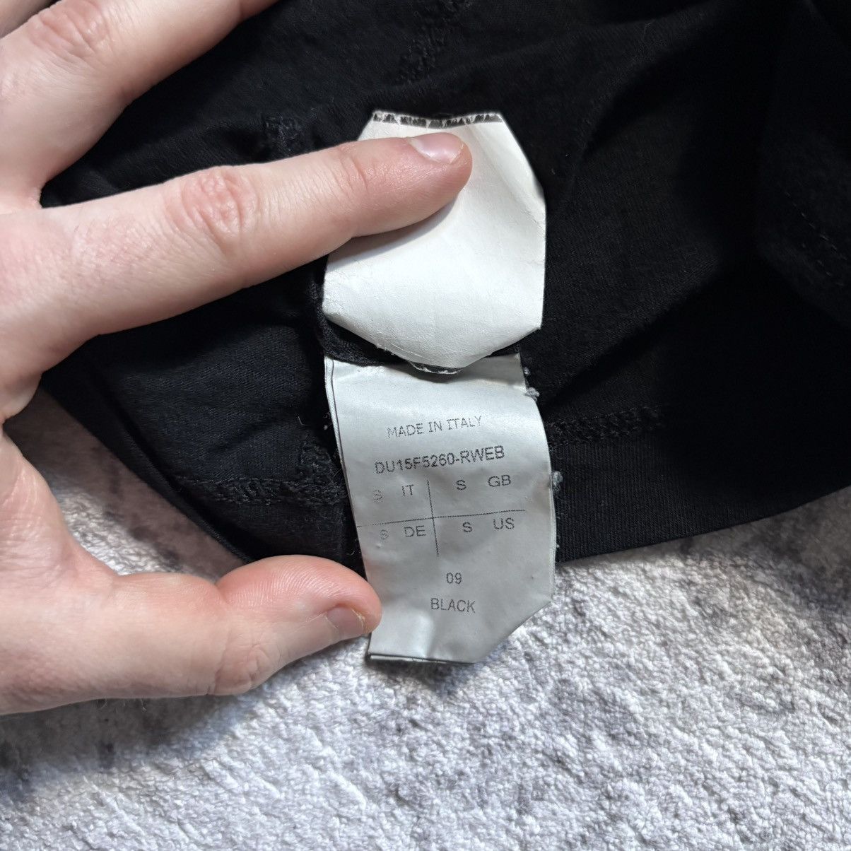 Rick Owens Rick Owens FW15 Strap Attachment Long Sleeve T-Shirt Black Size US S / EU 44-46 / 1 - 9 Thumbnail