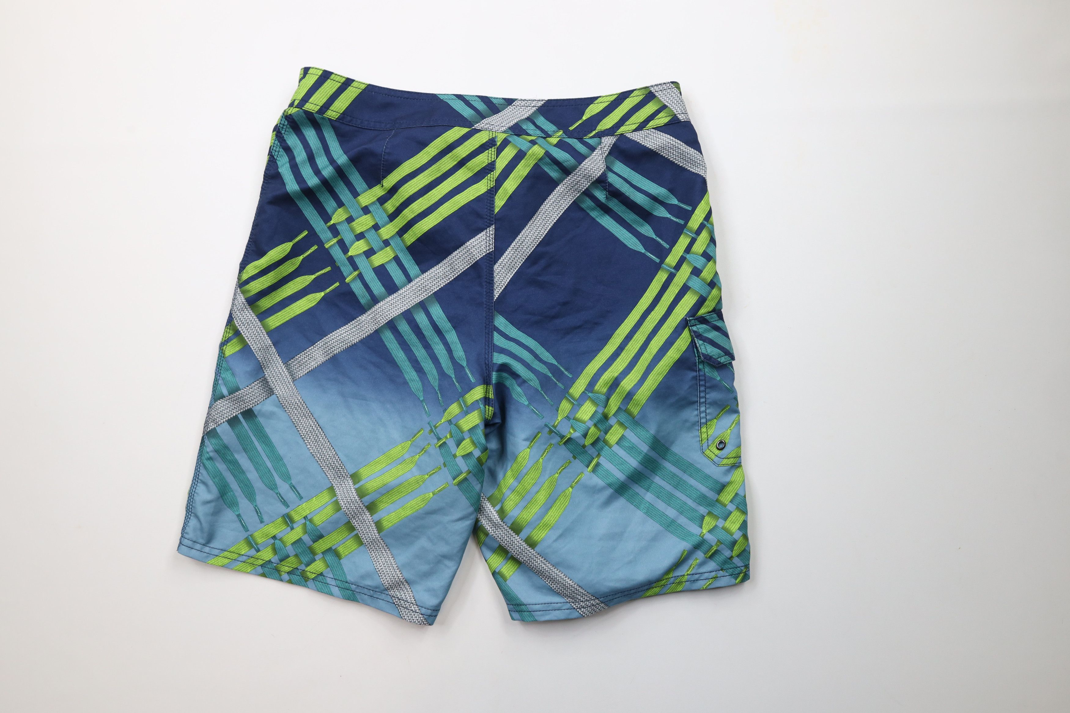 Nike × Vintage Nike 6.0 SB All Over Print Skateboarding Board Shorts Trunks Size US 32 / EU 48 - 8 Thumbnail