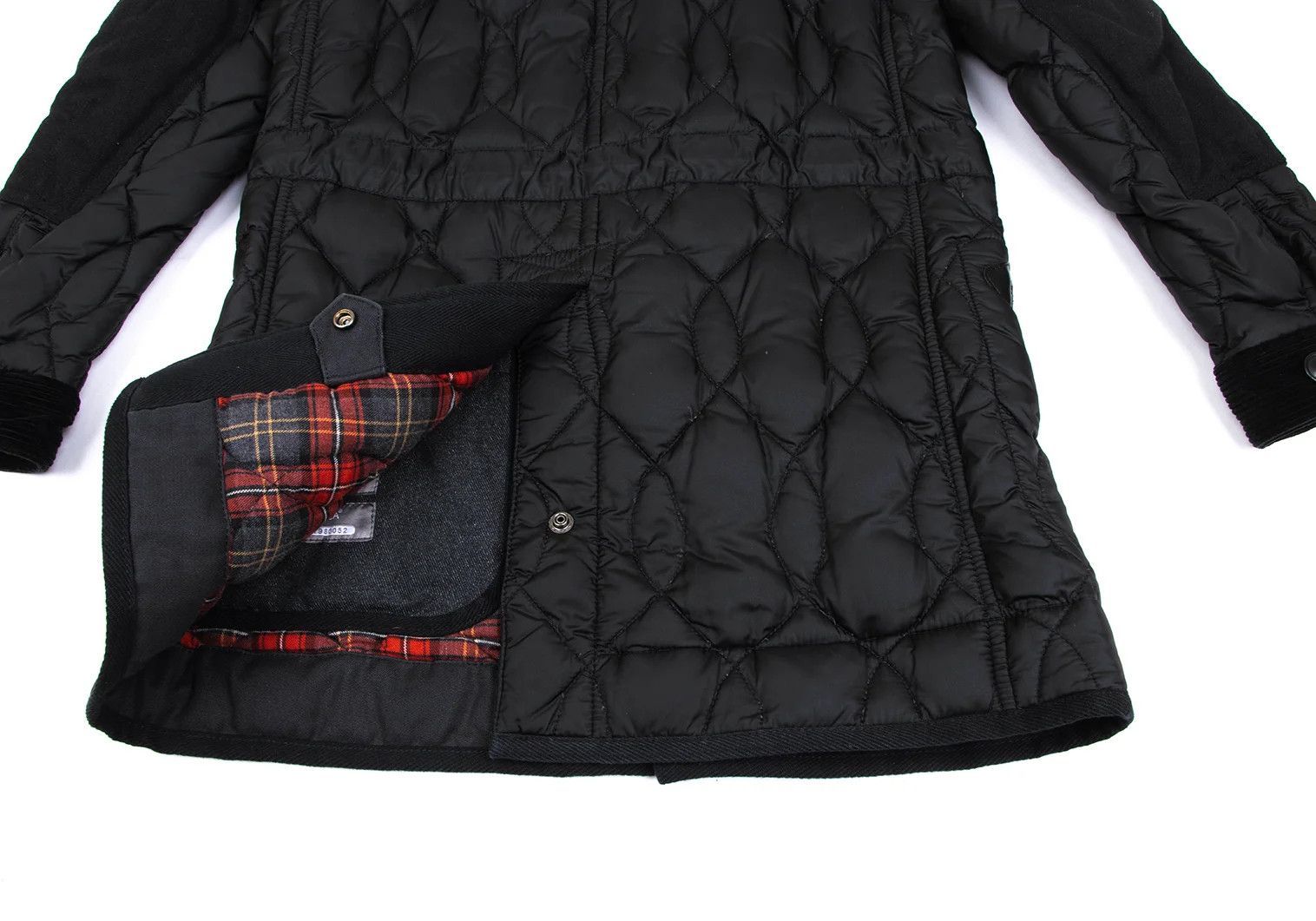 Junya Watanabe Quilted Down Jacket in Black, Size XS Size US XS / EU 42 / 0 - 16 Thumbnail