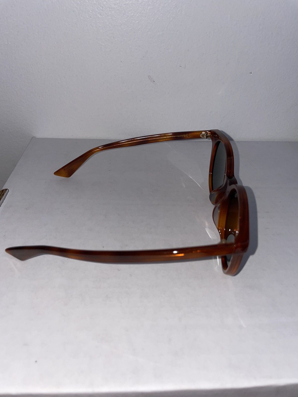 Gucci Gucci GG0091SA-002 Tortoise Brown Round Sunglasses Size ONE SIZE - 3 Thumbnail