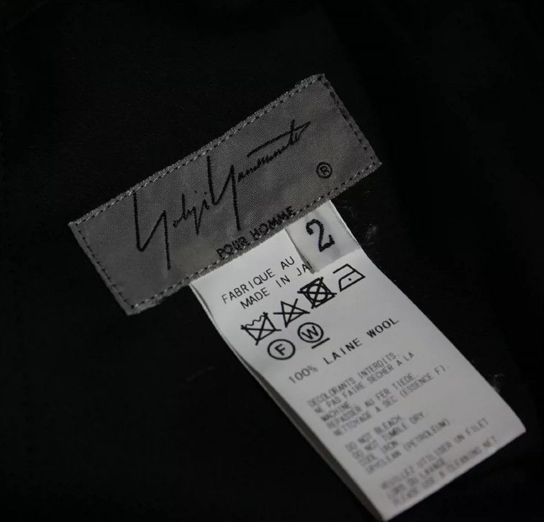 Yohji Yamamoto yohji yamamoto 18ss ball head pendant low crotch nine-point Size US 32 / EU 48 - 5 Thumbnail