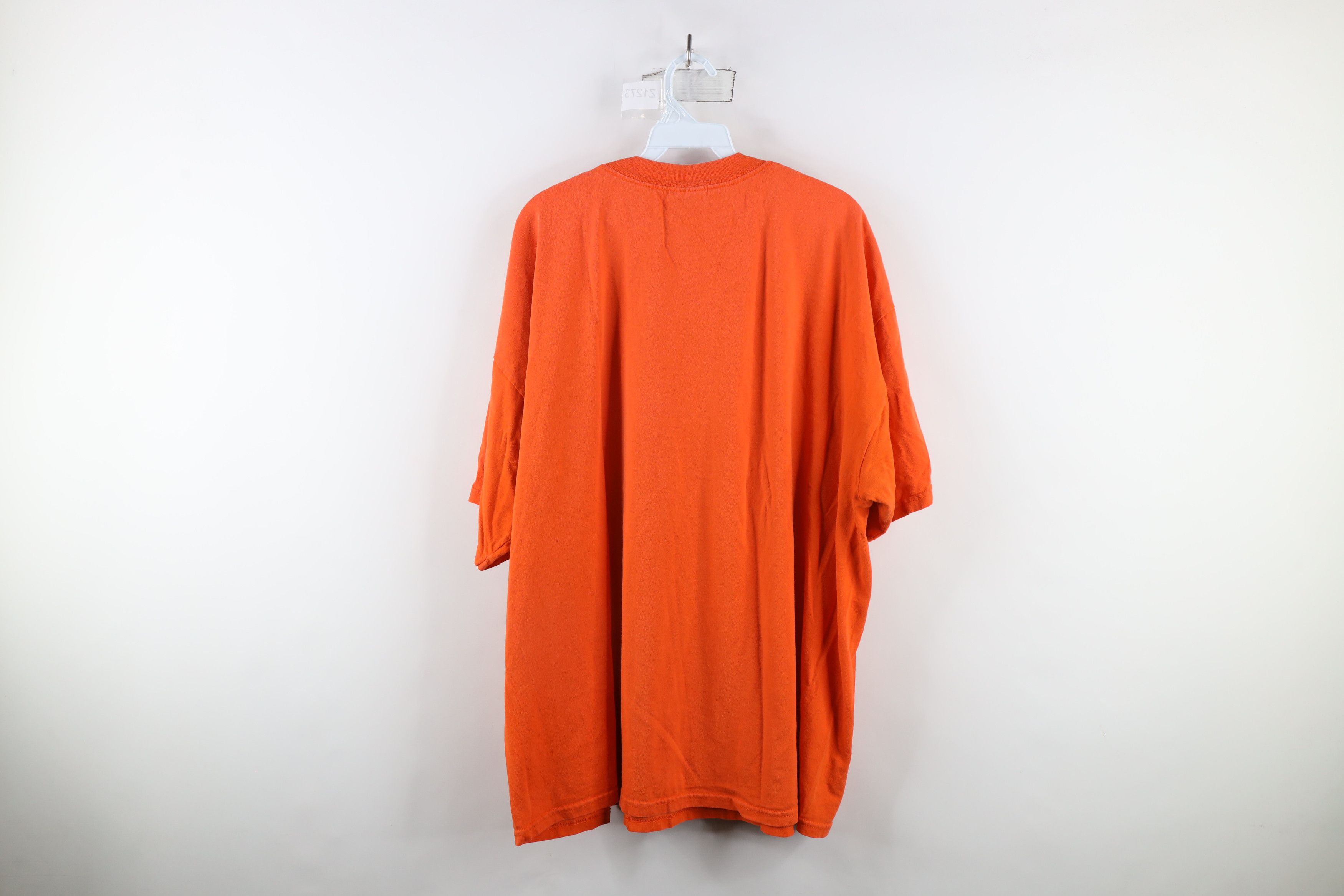 Vintage Vintage 90s Jimmy Buffetts Margaritaville T-Shirt Orange Size US XXL / EU 58 / 5 - 10 Thumbnail
