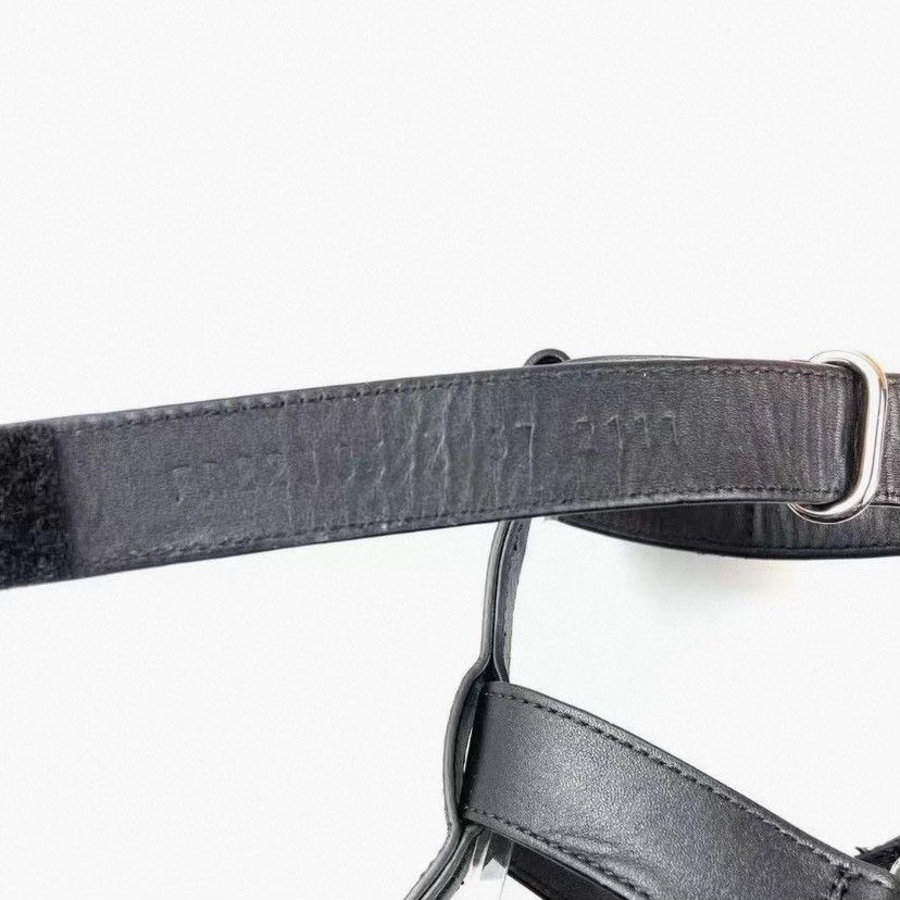 Hermes Hermès Enid platform sandals in black calfskin leather Size US 7 / IT 37 - 4 Thumbnail
