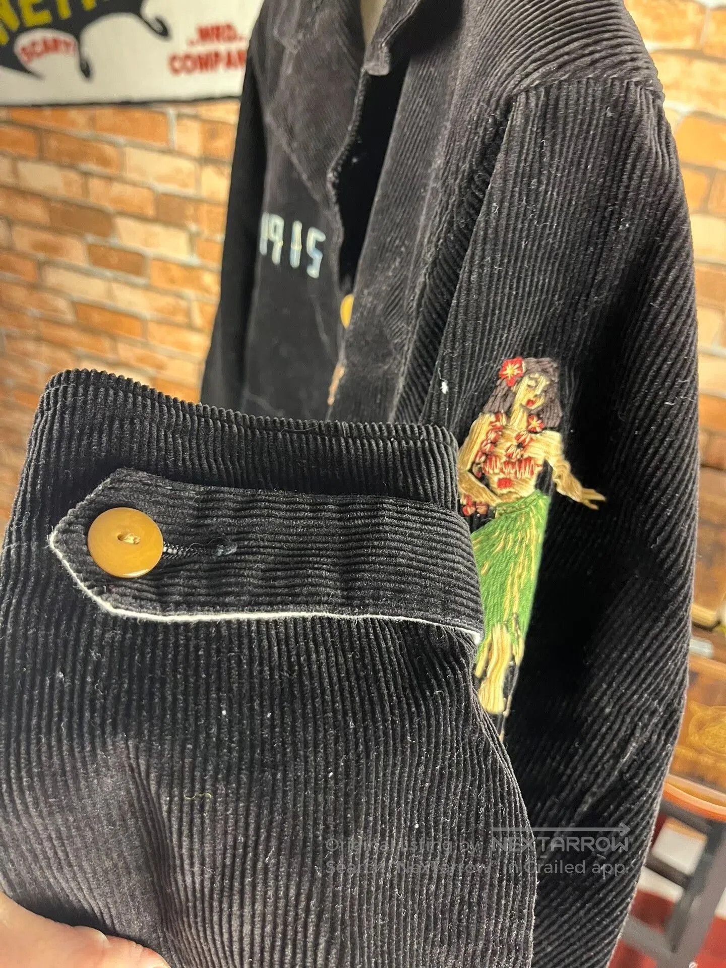 Japanese Brand PUPULE PAANI Corduroy Jacket. Size US M / EU 48-50 / 2 - 6 Thumbnail