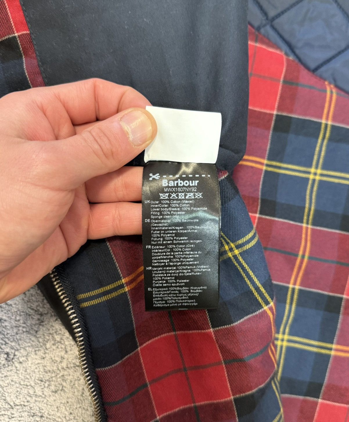 Barbour Barbour Barnby Wax Jacket Men M Black Waxed Cotton Coat Logo Size US M / EU 48-50 / 2 - 8 Thumbnail