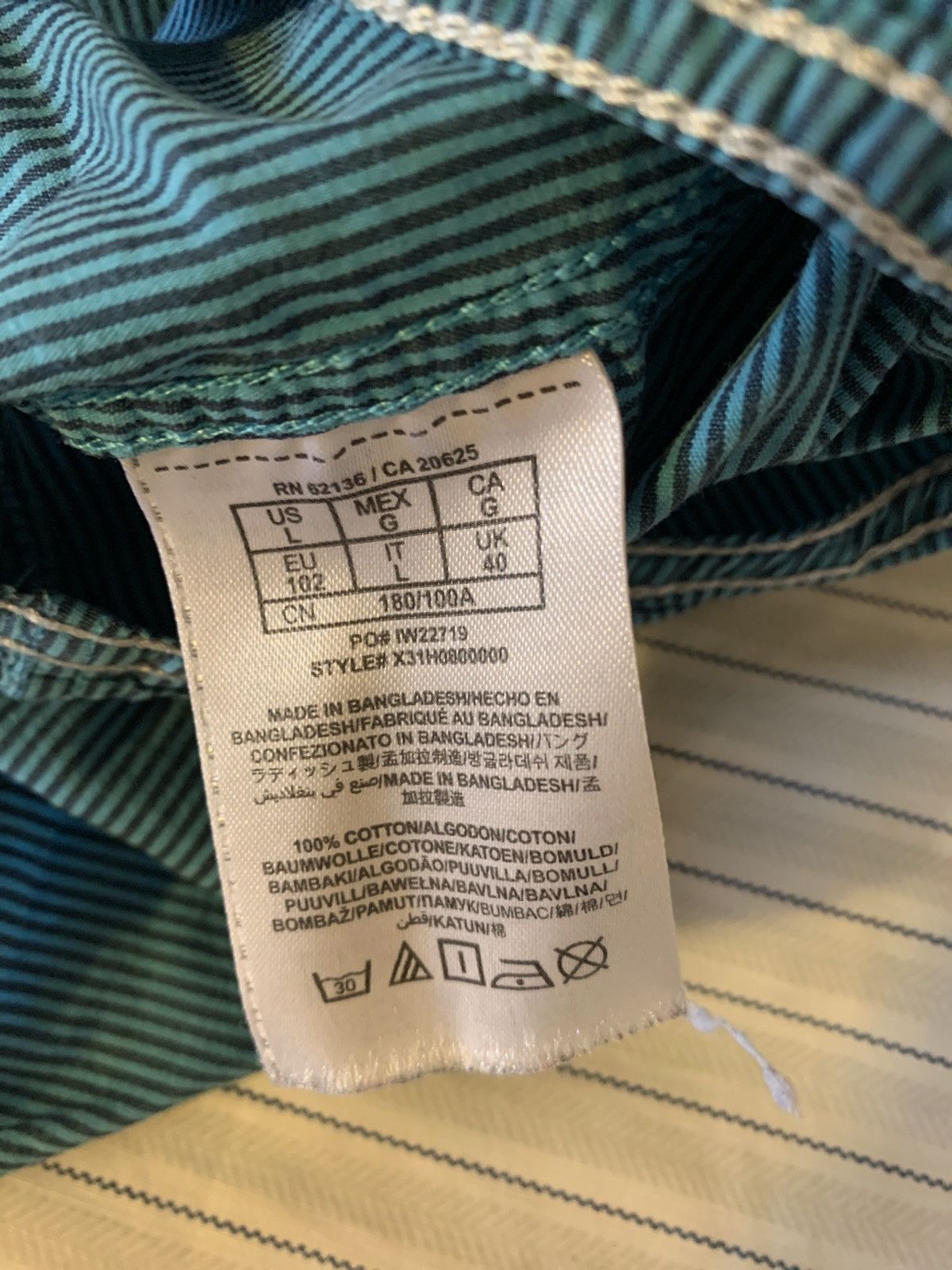 Guess Guess button up shirt Size US L / EU 52-54 / 3 - 4 Thumbnail