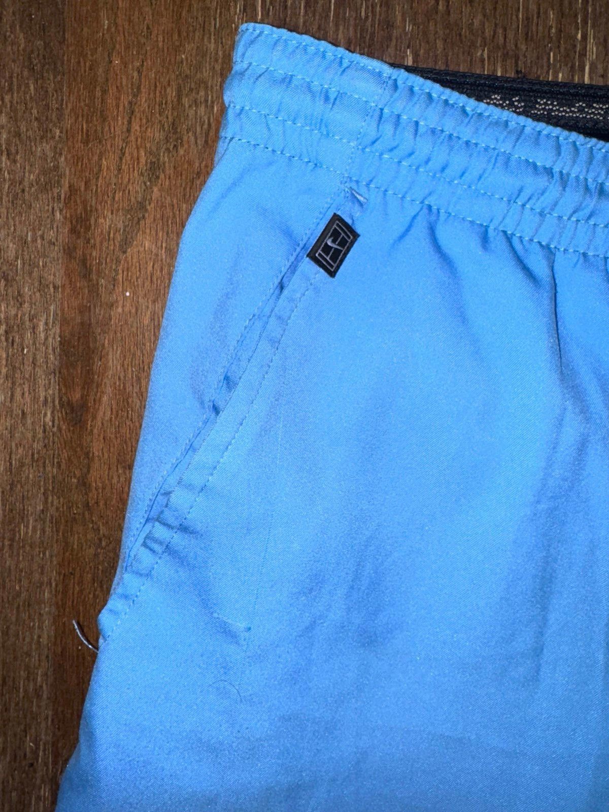 Nike Vintage Y2K Nike Court Shorts Baby Blue Rare Sz S Grail Size US 32 / EU 48 - 3 Thumbnail