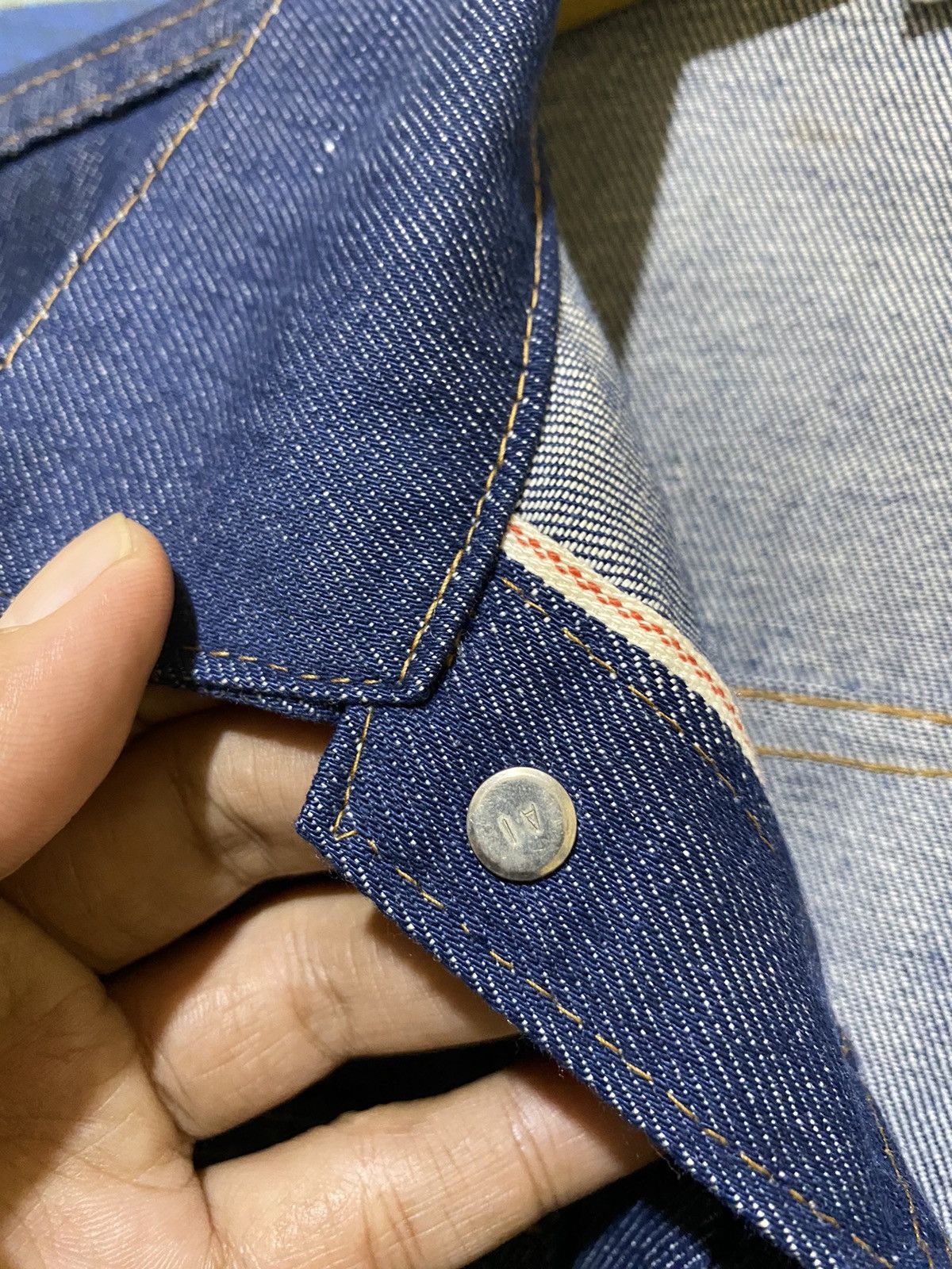 Vintage Rare towncraft selvedge denim jaket Size US M / EU 48-50 / 2 - 4 Thumbnail