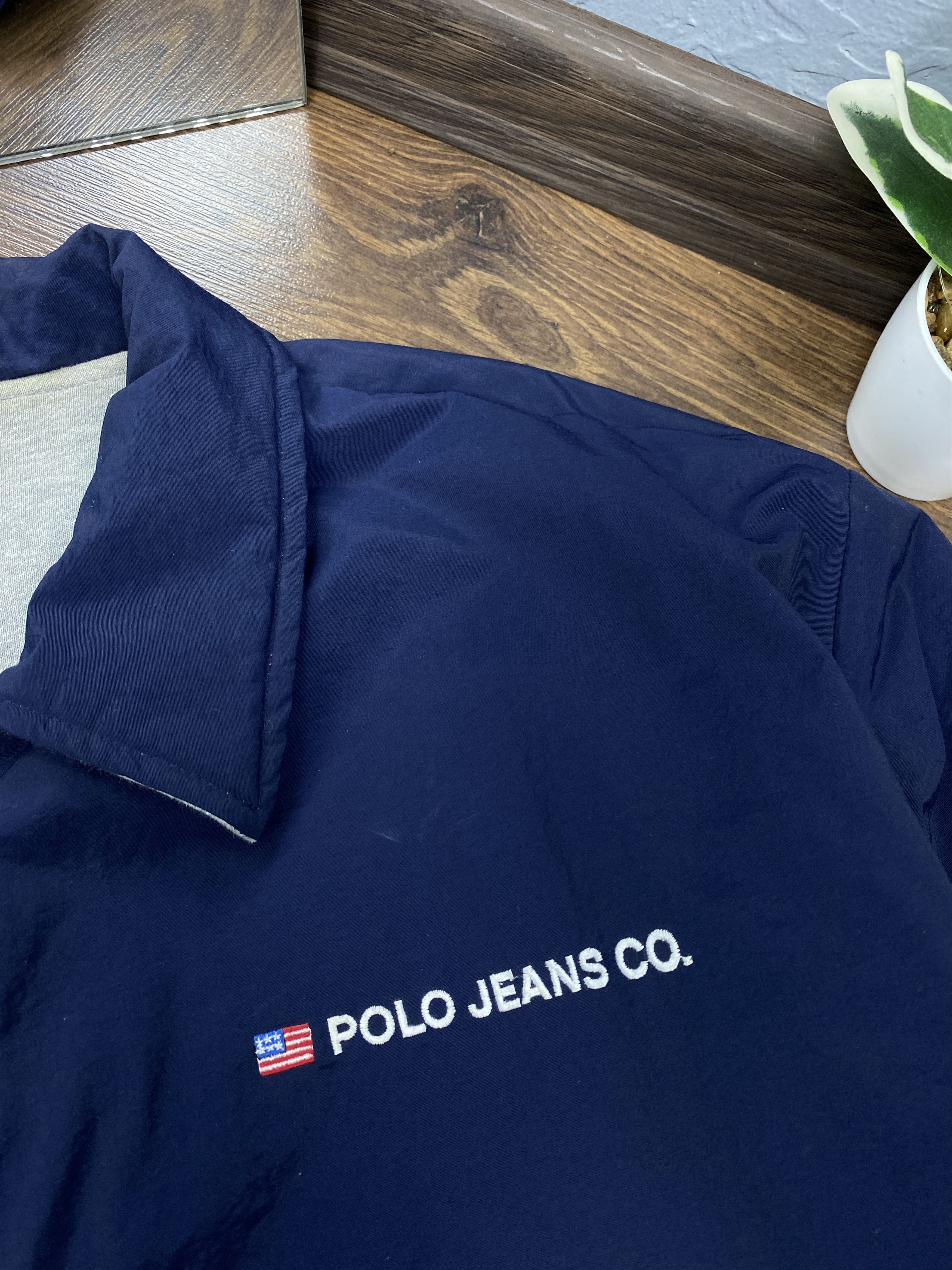 Polo Ralph Lauren × Ralph Lauren × Vintage Polo Jeans Co. Ralph Lauren vintage nylon reversible jacket Size US L / EU 52-54 / 3 - 3 Thumbnail