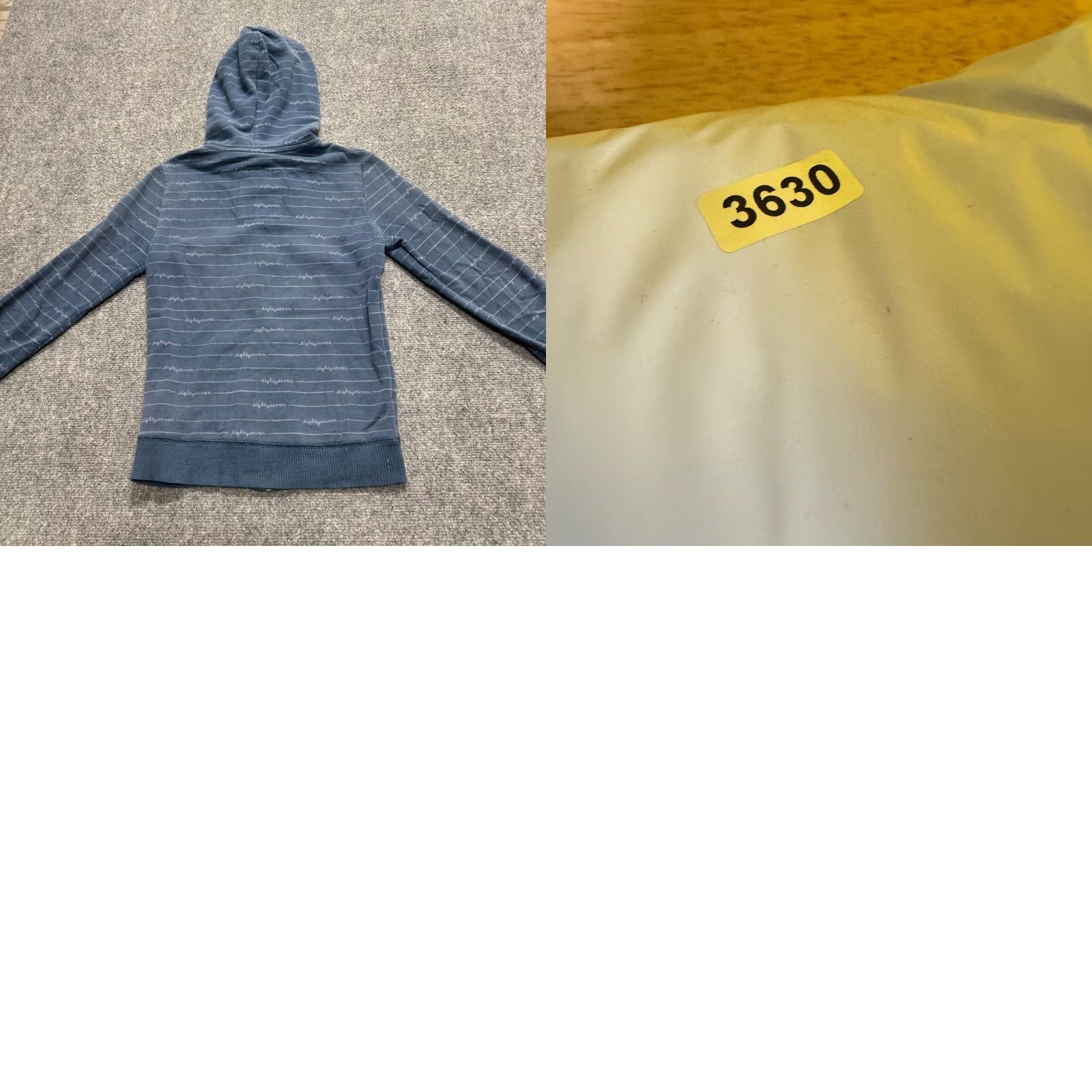 Aeropostale VINTAGE Aeropostale Full-zip Jacket Womens XS Striped Hooded Full-zip Y2K Grunge Shirt Womens XS Blue Distressed Flare? Size XS / US 0-2 / IT 36-38 - 8 Thumbnail