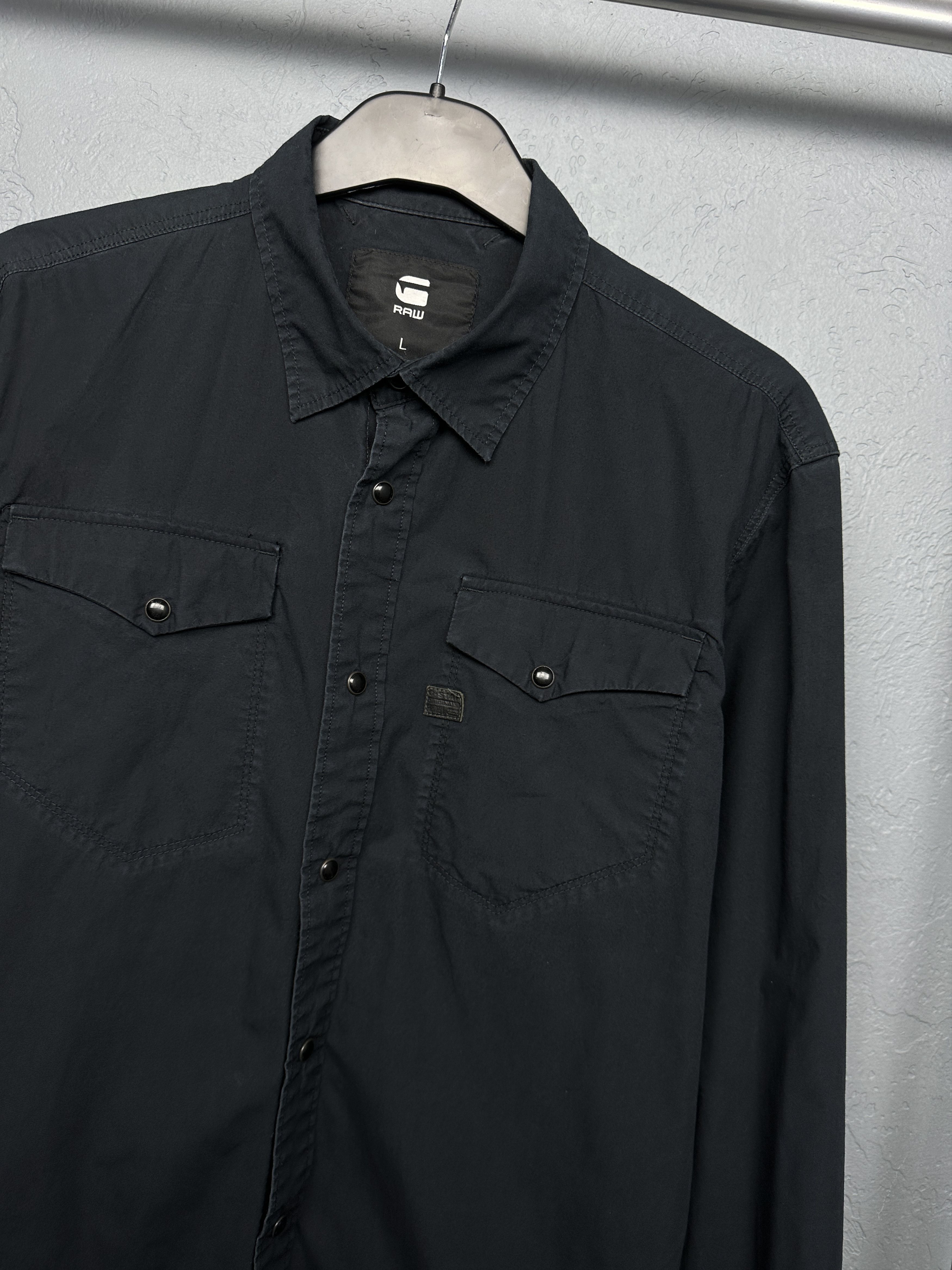G-Star G Star Raw Mens Tacoma Deconstructed Shirt Size US L / EU 52-54 / 3 - 2 Thumbnail