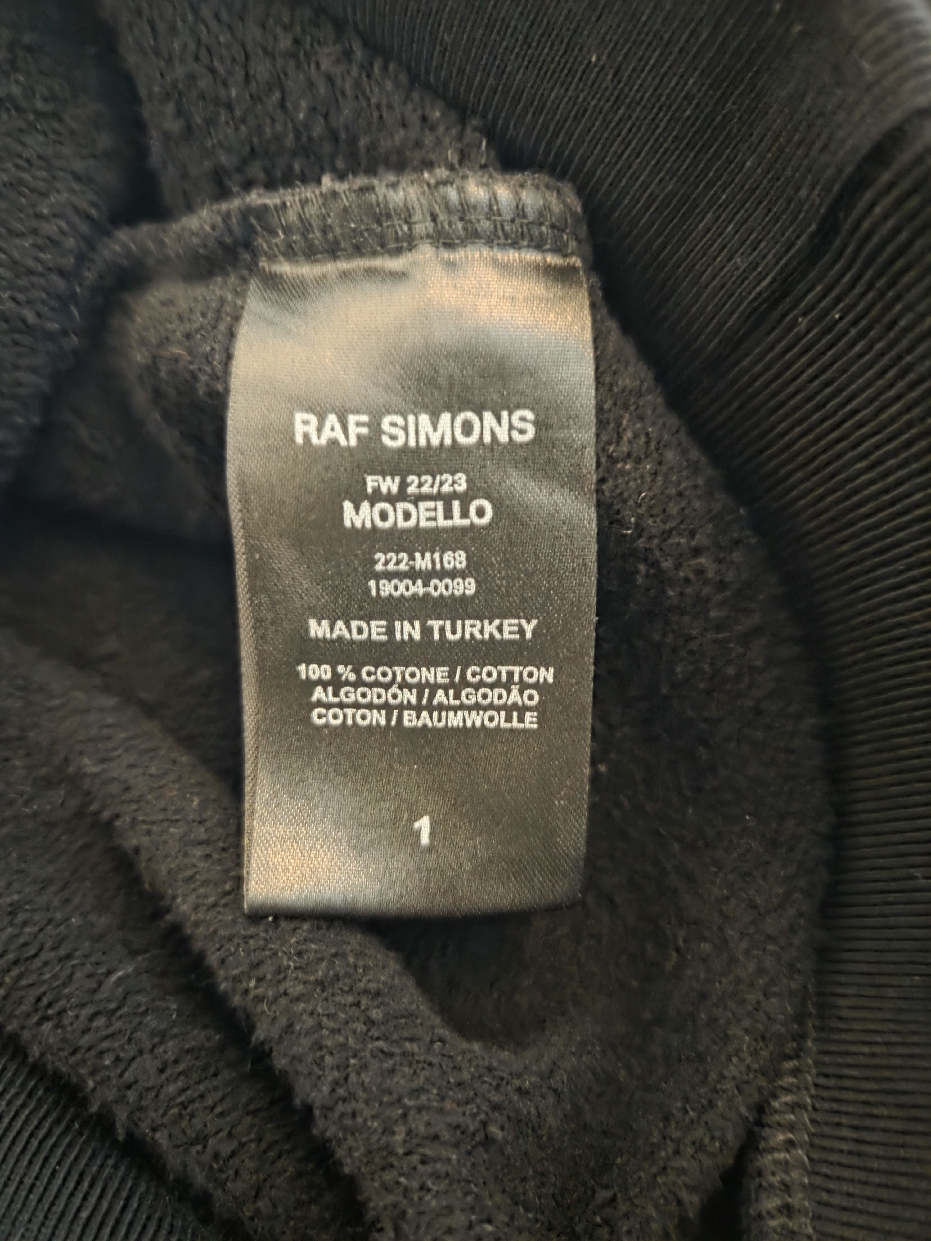 Raf Simons Raf Simons distressed "Altered Reality" Sweatshirt Size US XL / EU 56 / 4 - 5 Thumbnail