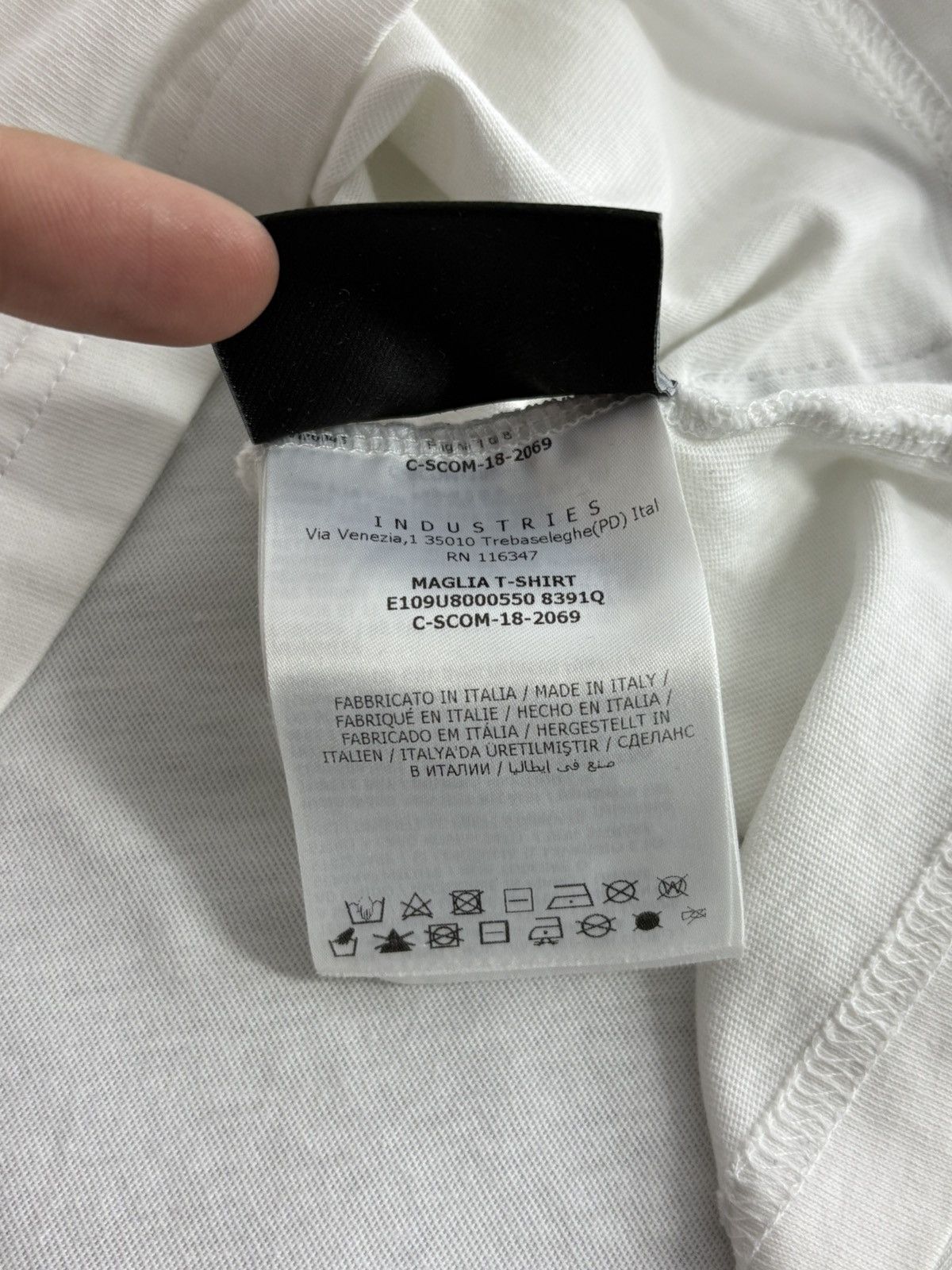 Fragment Design × Moncler Moncler Genius 7 x Fragment Hiroshi Funiwara White T-shirt Size US M / EU 48-50 / 2 - 15 Thumbnail