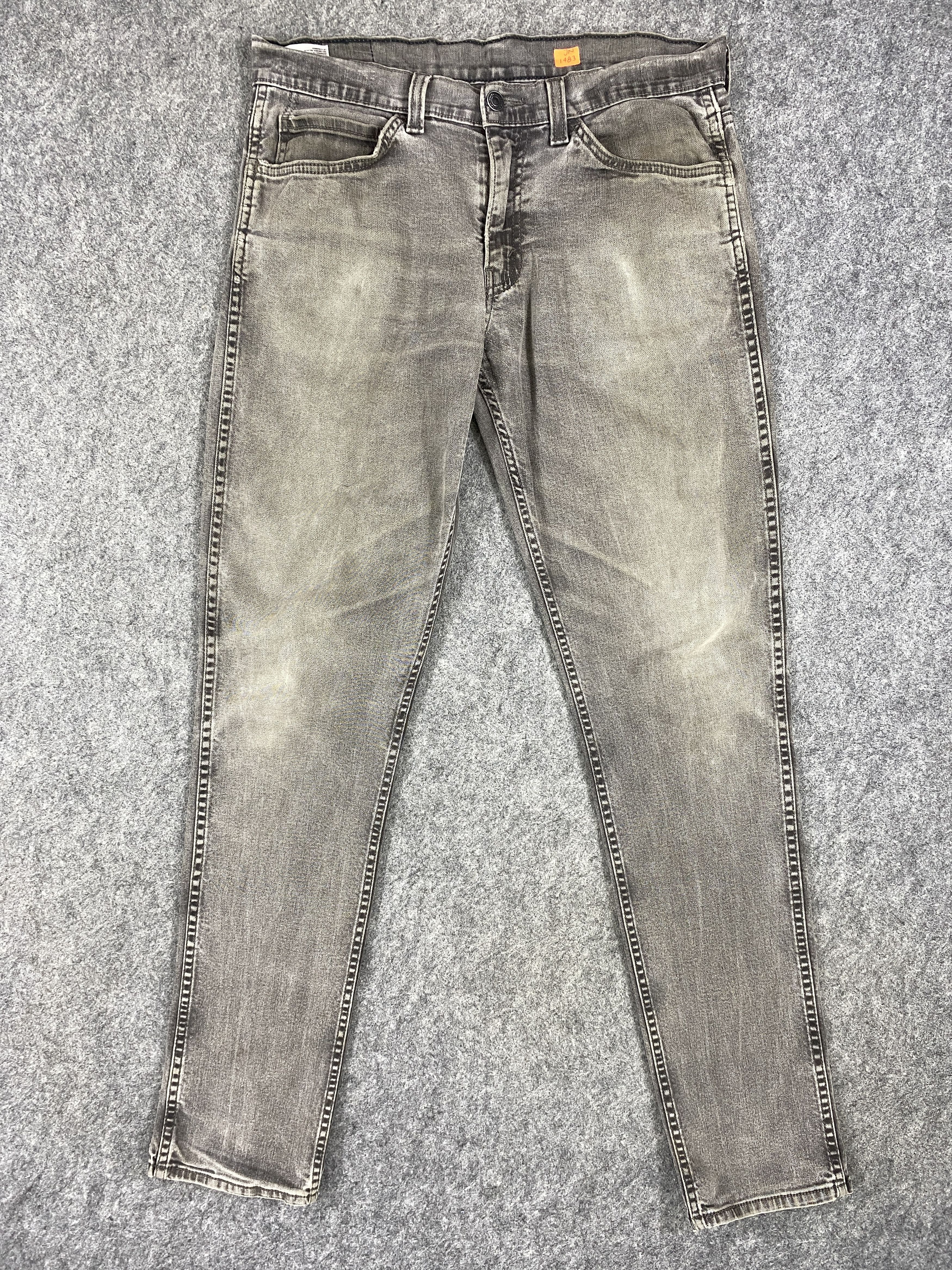 Levi's Distressed Black Levi's Jeans 33x33 Denim -JN1483 Size US 33 - 1 Thumbnail