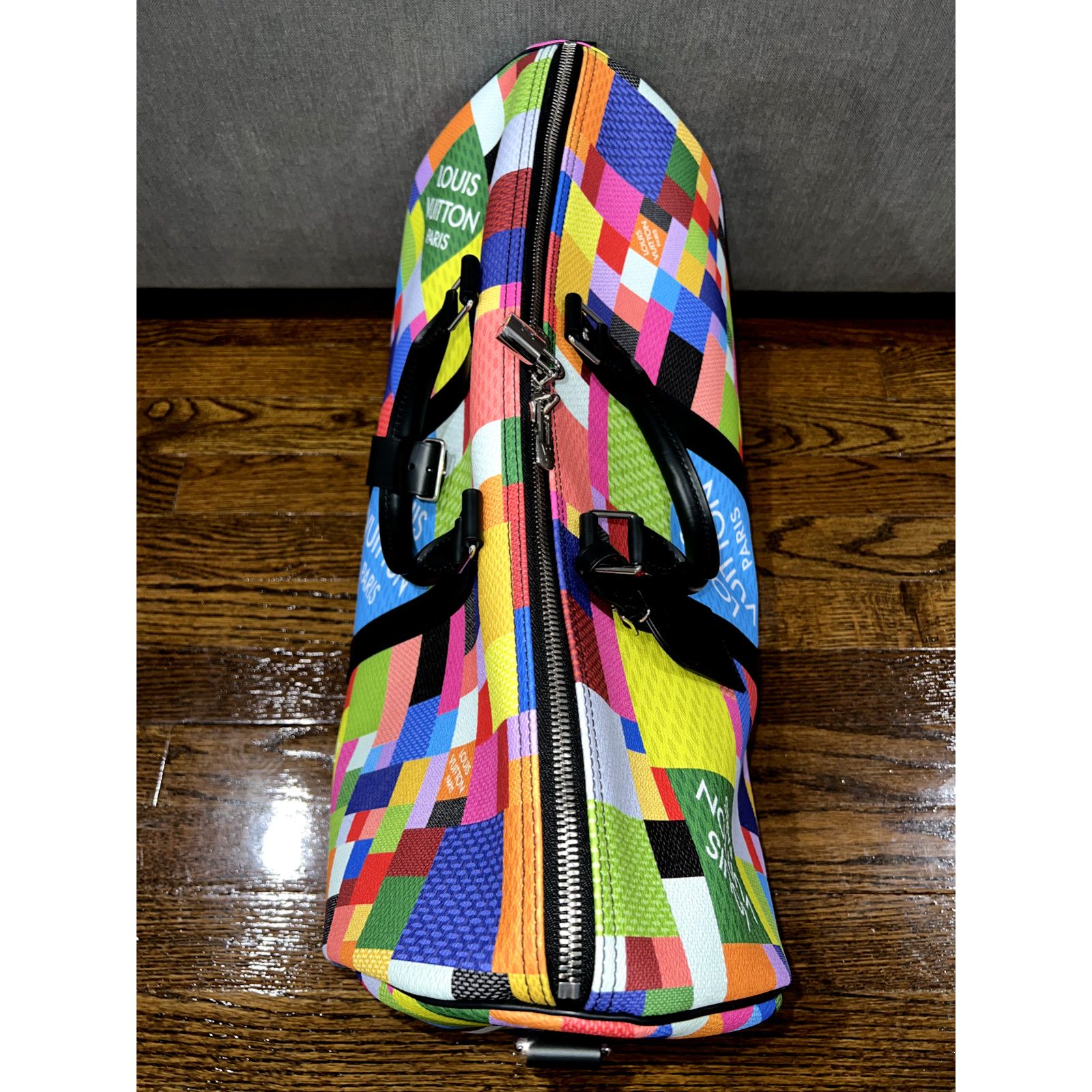 Louis Vuitton Louis Vuitton Keepall Bandouliere Multicolor Travel Bag Size ONE SIZE - 9 Thumbnail