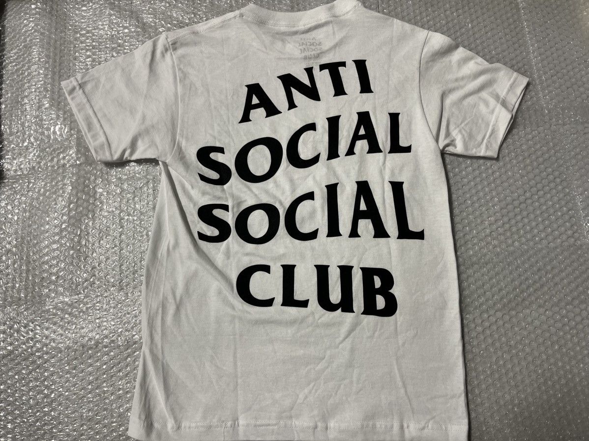 Anti Social Social Club Anti Social Social Club Logo White Tee Size US S / EU 44-46 / 1 - 2 Thumbnail