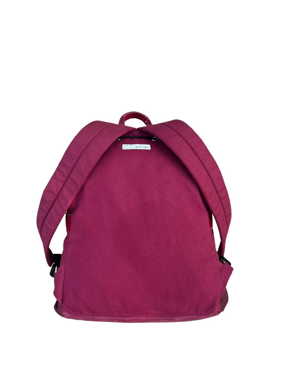 Sifury VTG Sifury Japan Hybrid Cotton Suede Leather Backpack Bag Size ONE SIZE - 8 Thumbnail