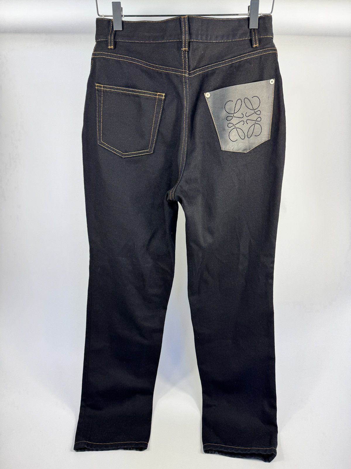 Loewe LEATHER POCKET DENIM JEANS Size US 30 / EU 46 - 2 Thumbnail