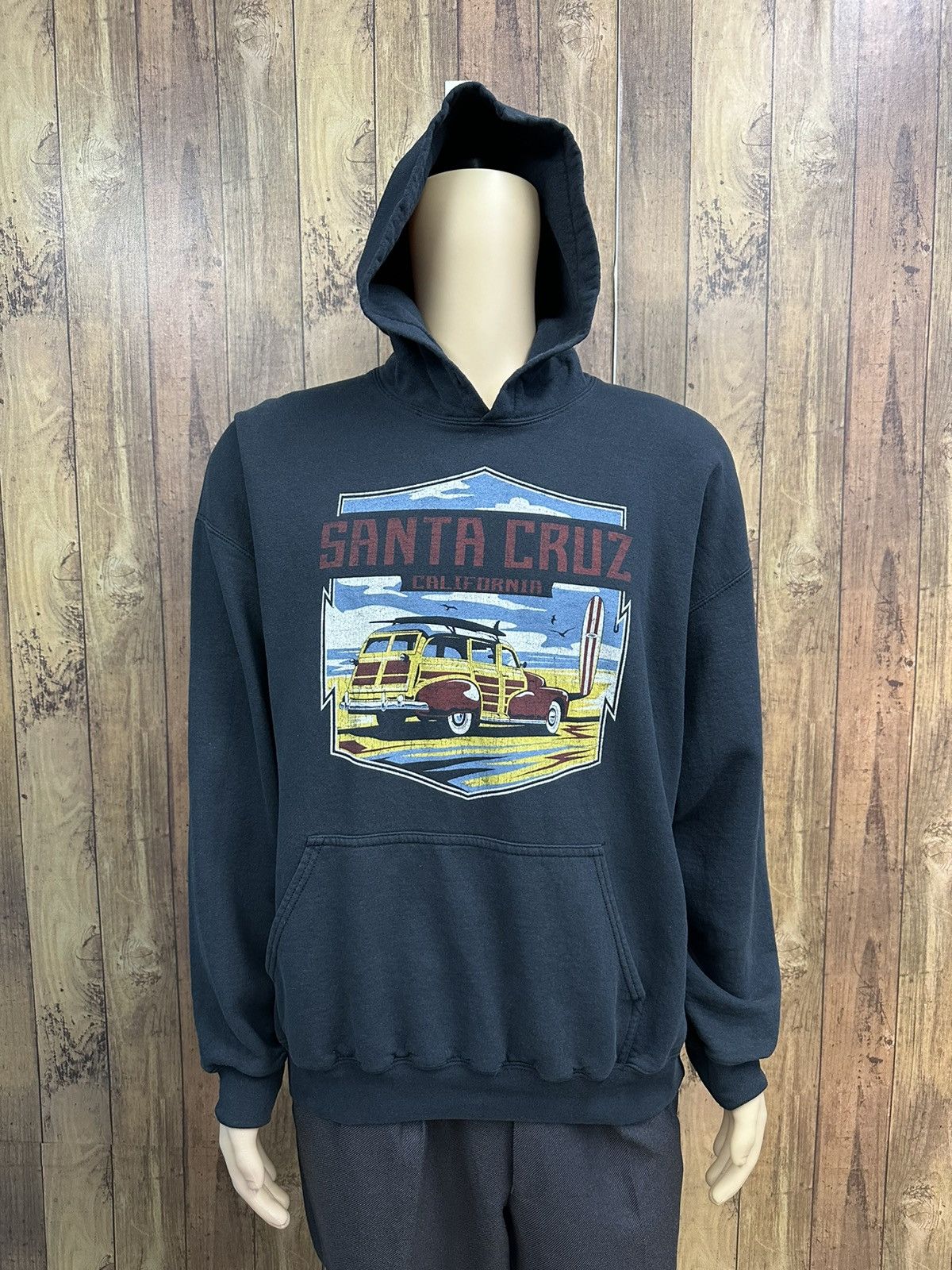 Santa Cruz Skateboards Santa Cruz California Distressed Hoodie Z54 Size US XL / EU 56 / 4 - 1 Thumbnail