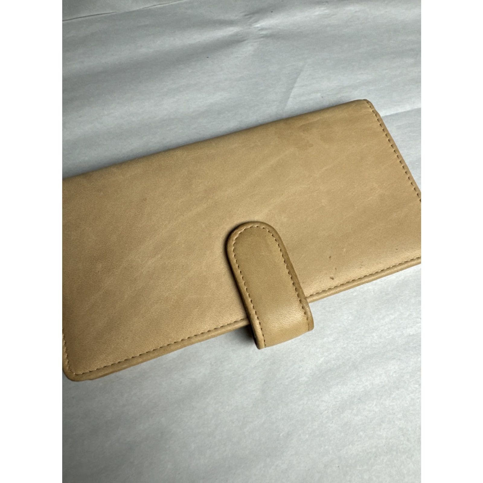 Vintage Buxton Wallet Velvet Touch Cowhide Leather Women’s Clutch Vintage Brown Woman Wallet Velvet Cowhide Leather Buxton Vintage Women’s Wallet Clutch Size ONE SIZE - 3 Thumbnail