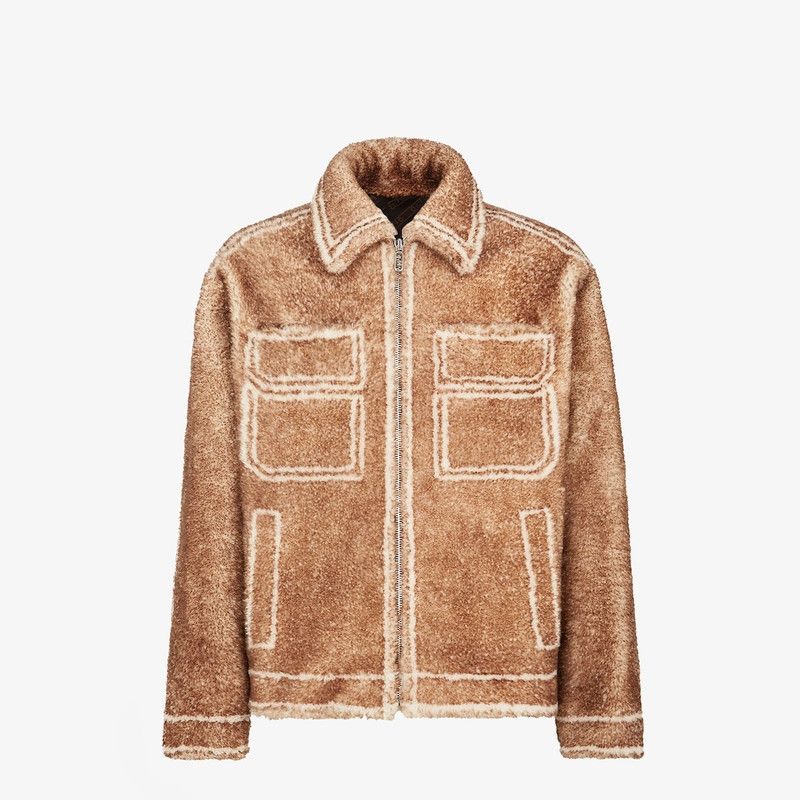 Fendi o1B3y1r0526 Jacket in Brown Size US XL / EU 56 / 4 - 1 Thumbnail