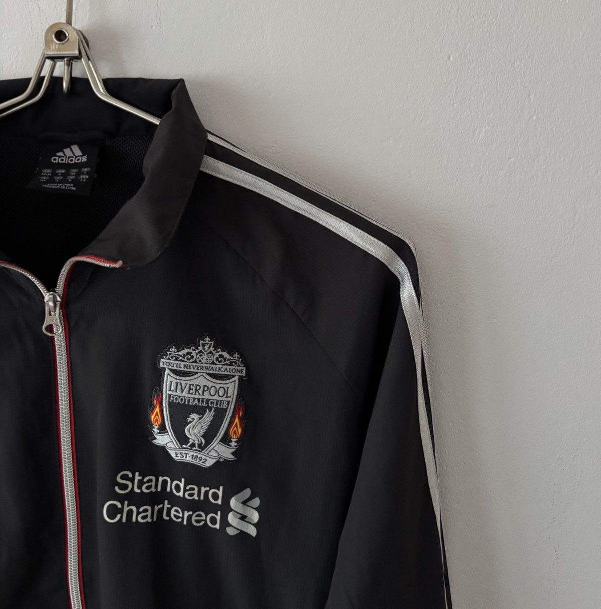 Adidas Adidas Liverpool Soccer Football Track Jacket 2011 Size US S / EU 44-46 / 1 - 2 Thumbnail