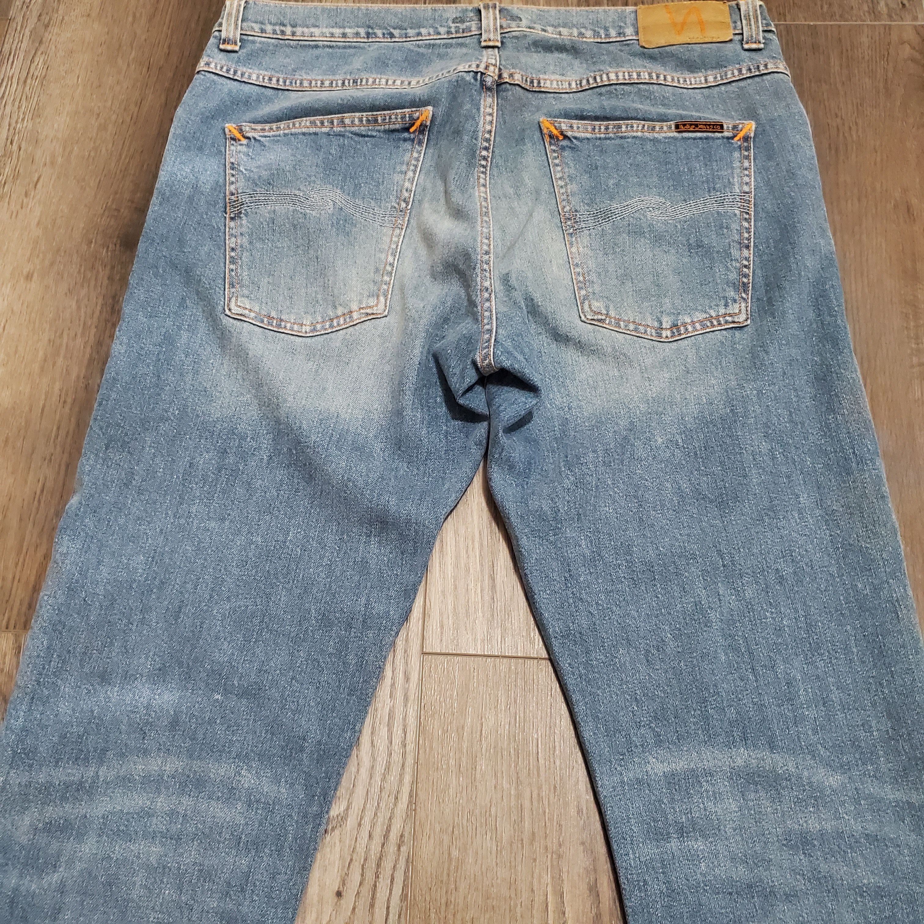 Nudie Jeans Nudie Jeans Lean Dean Mid Stone Comfort 34x34 Size US 34 / EU 50 - 7 Thumbnail