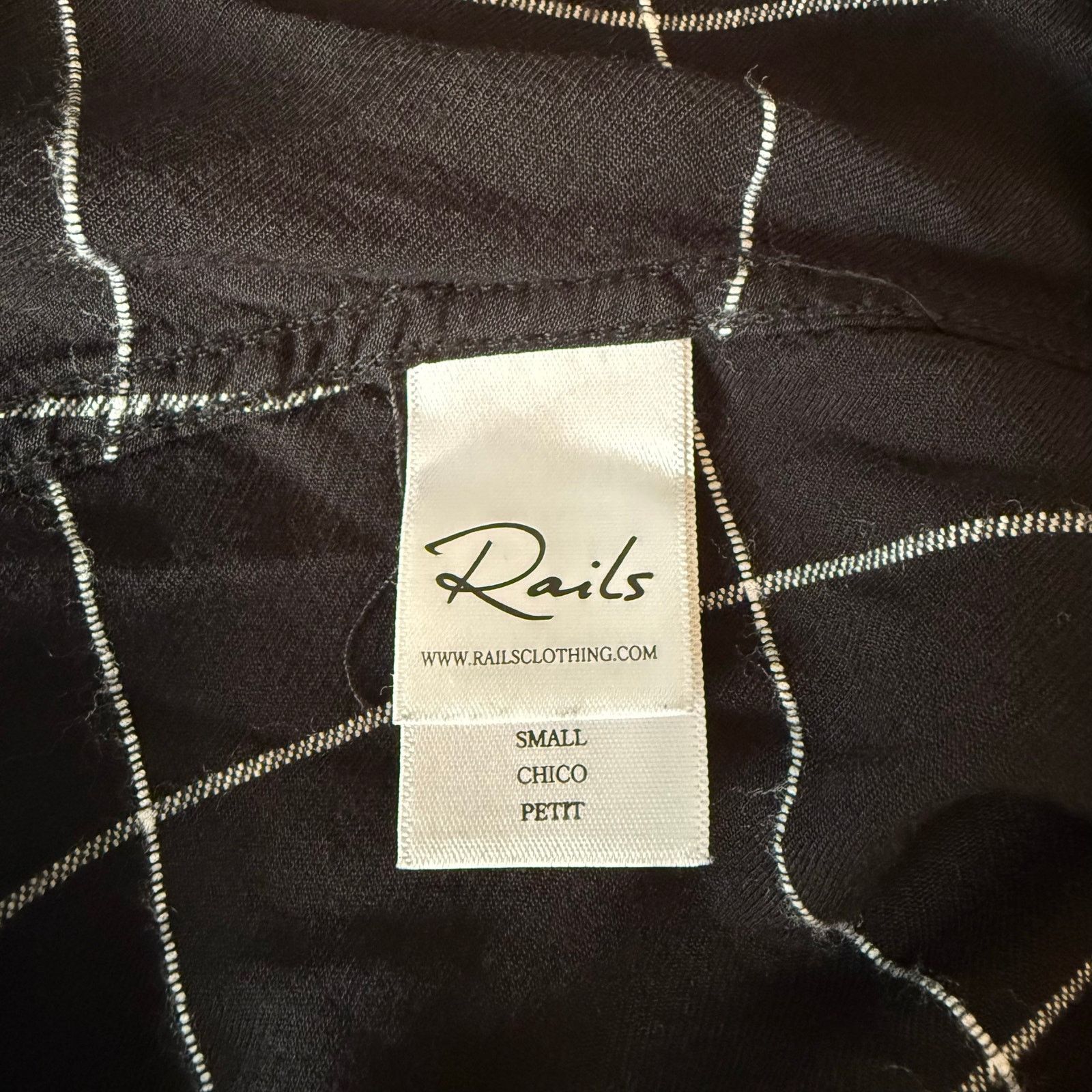 Rails Rails Hunter Shirt Collared Button Down Grid Pattern Small Size S / US 4 / IT 40 - 4 Thumbnail