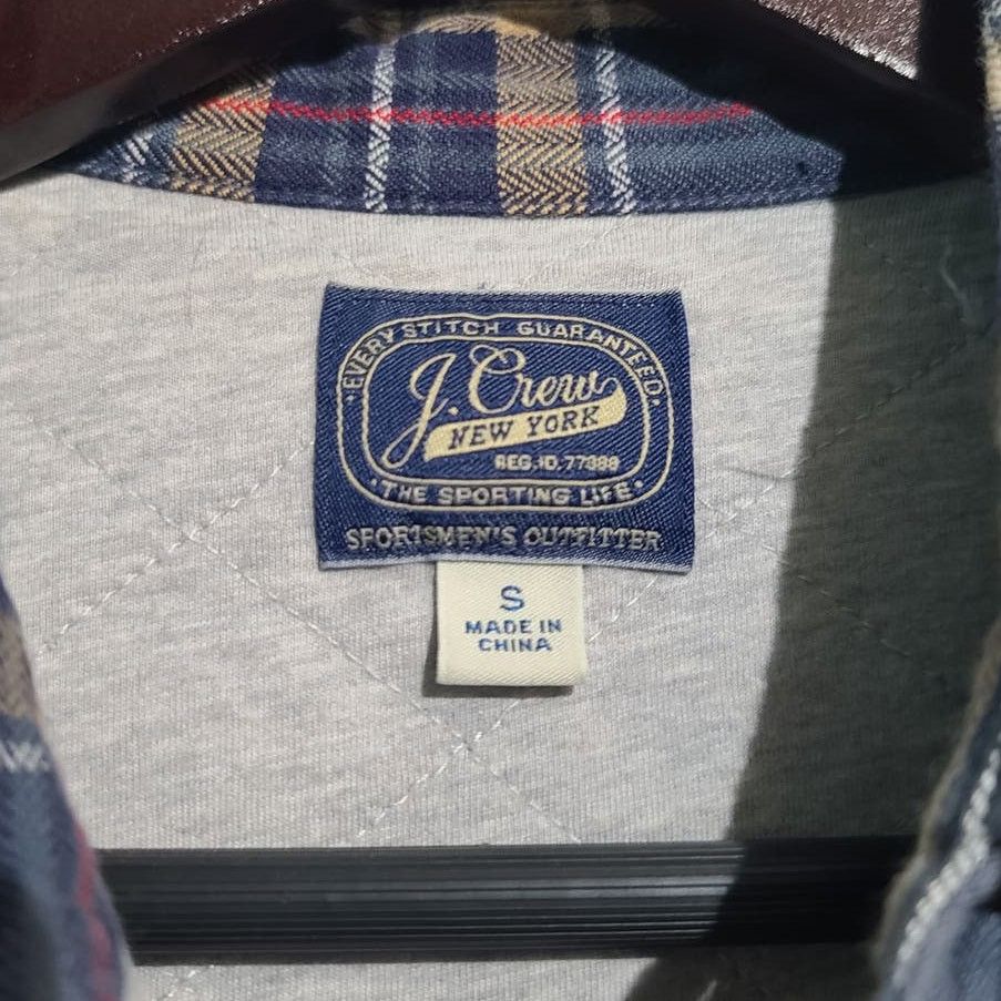J.Crew J. Crew Lined Flannel Shirt Jacket Size US S / EU 44-46 / 1 - 4 Thumbnail