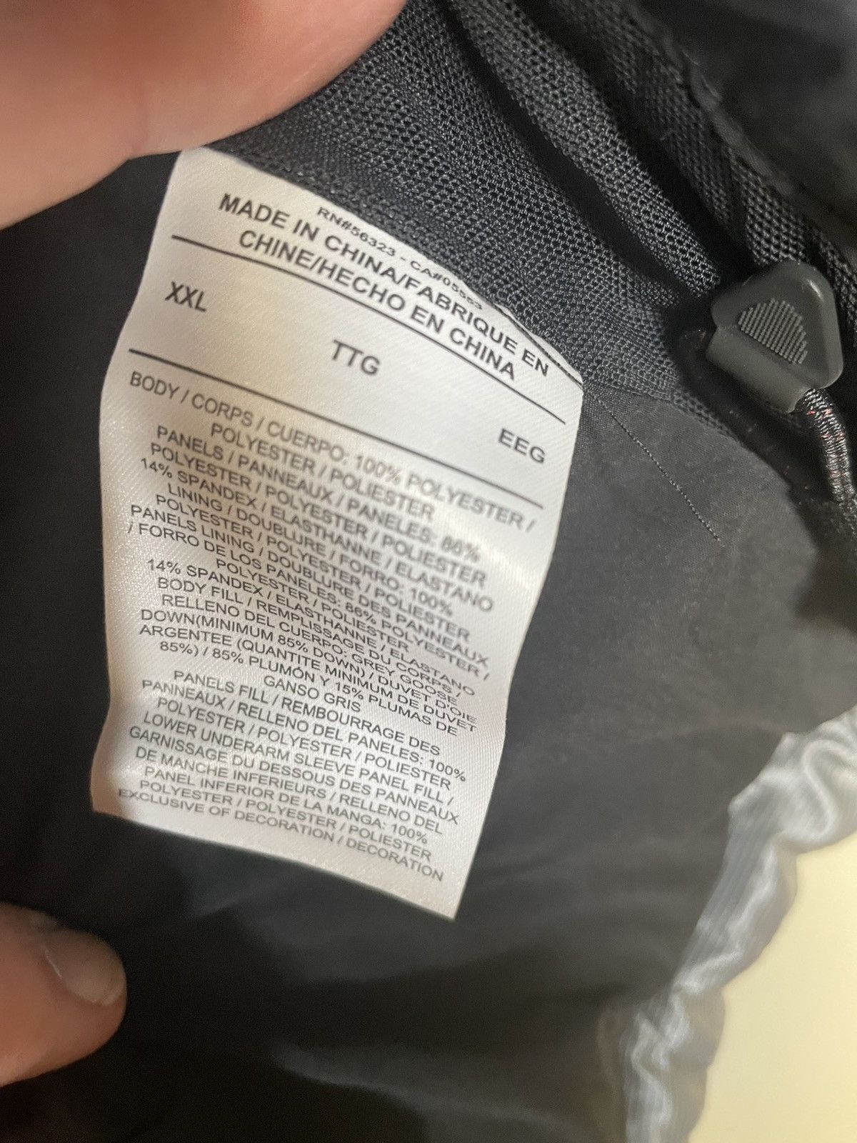 Jordan Brand Jordan Thermore Puffer Jacket 2XL NWT Silver Black Size US XXL / EU 58 / 5 - 13 Thumbnail