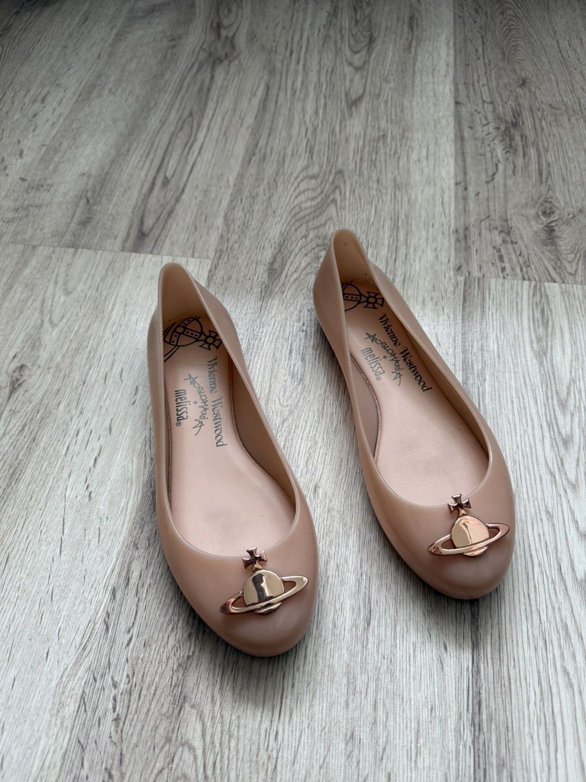 Melissa × Vivienne Westwood Vivienne Westwood Anglomania Melissa Ballet Flats Shoes Size US 6 / IT 36 - 24 Thumbnail