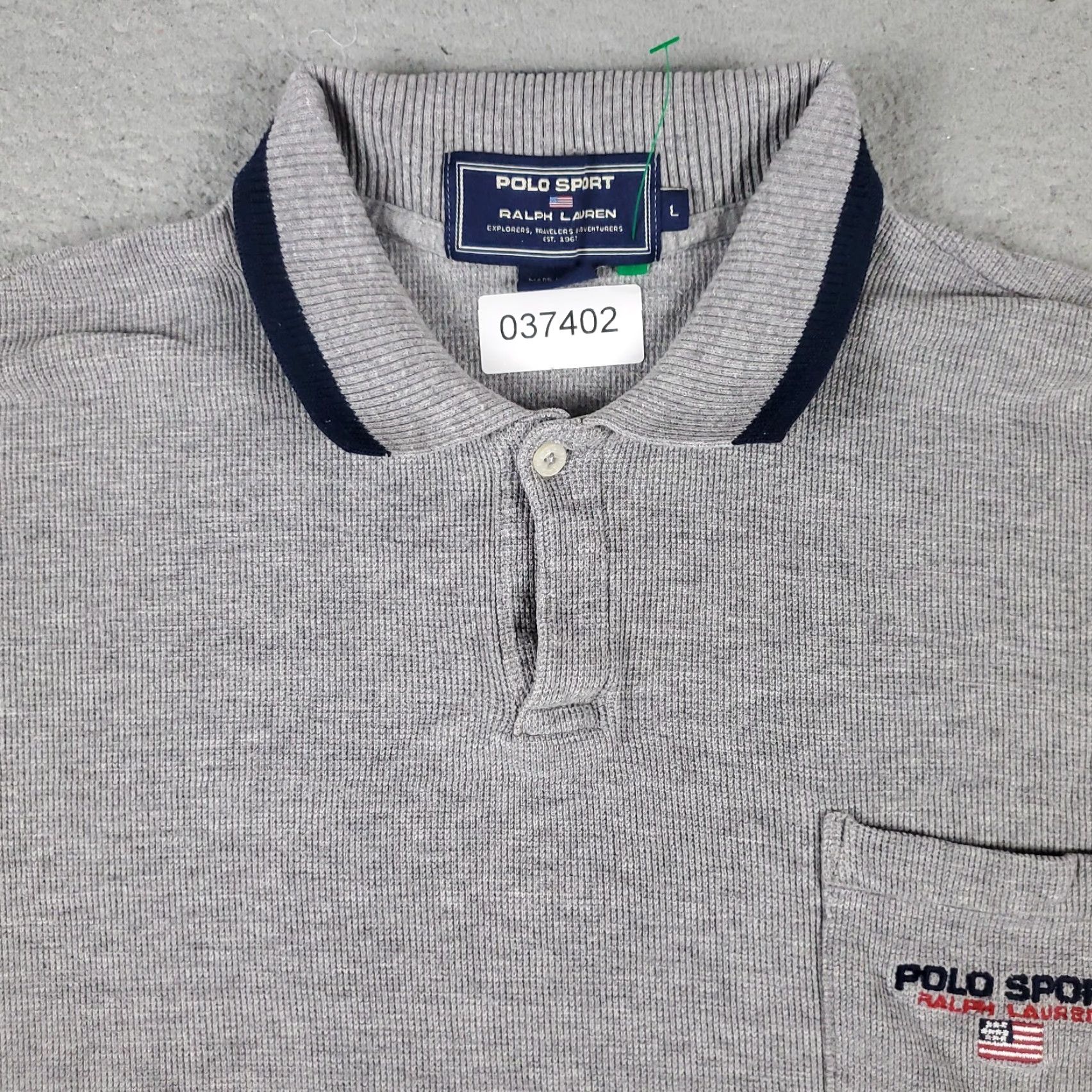 Ralph Lauren Ralph Lauren Polo Shirt Mens Large Gray Casual Short Sleeve Shirt Adult Large Gray Polo Ralph Lauren Regular Fit Sportswear Everyday Size US L / EU 52-54 / 3 - 2 Thumbnail