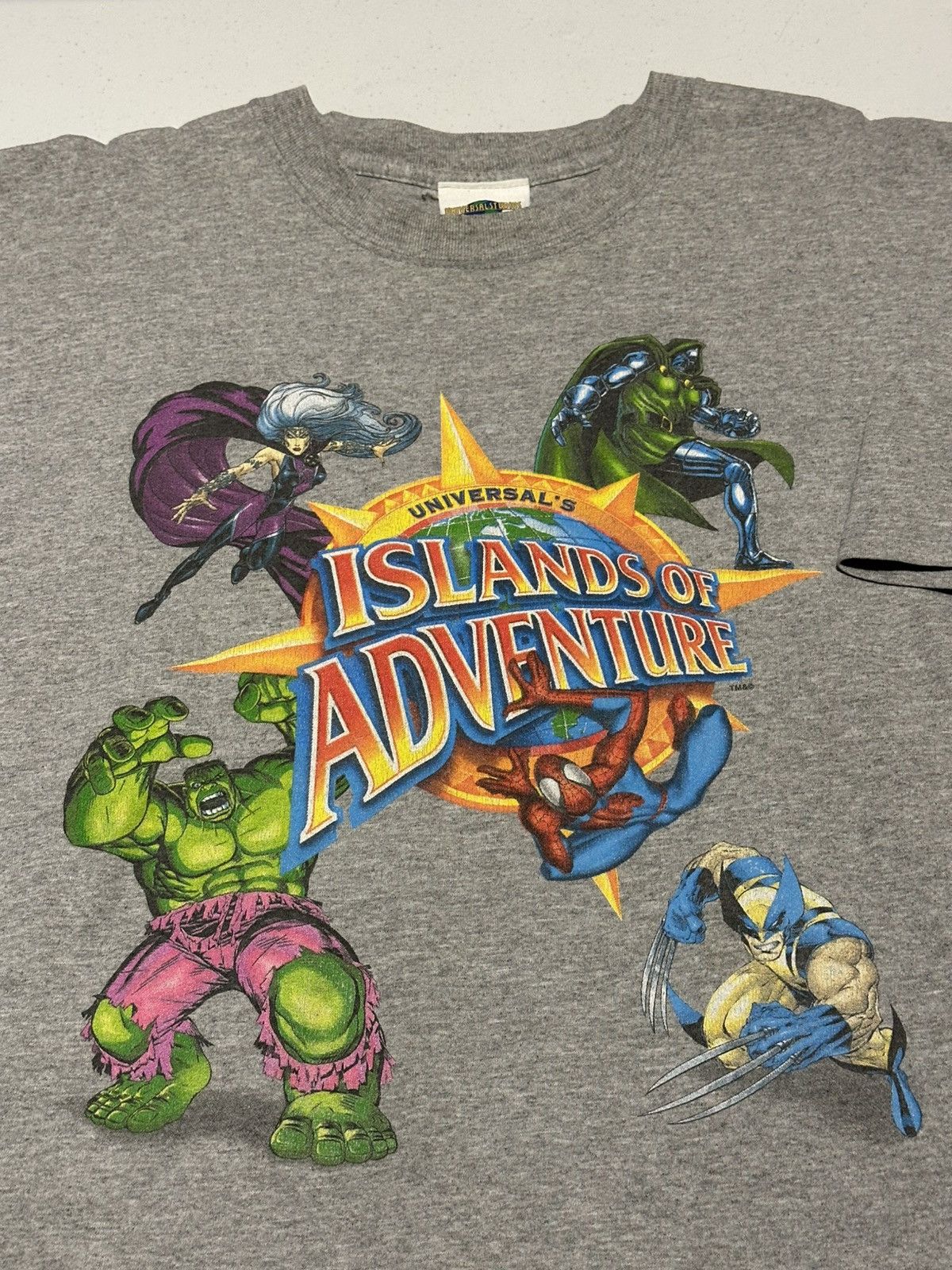 Universal Studios Vintage universal Studios Marvel Superhero island Tshirt Size US XXL / EU 58 / 5 - 3 Thumbnail
