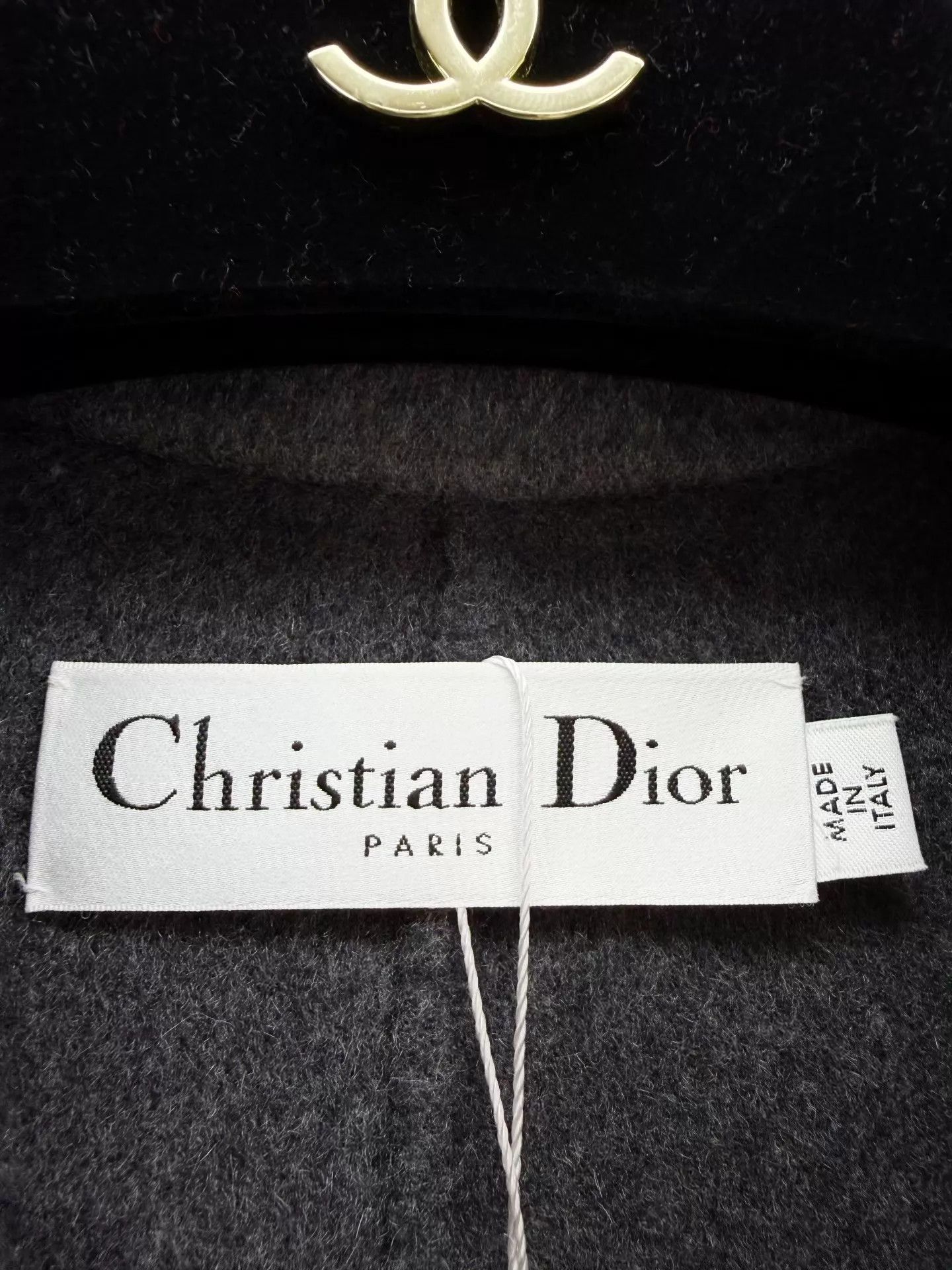 Dior Dior Cashmere Fishtail Flounce Overcoat Size 40 Size M / US 6-8 / IT 42-44 - 2 Thumbnail