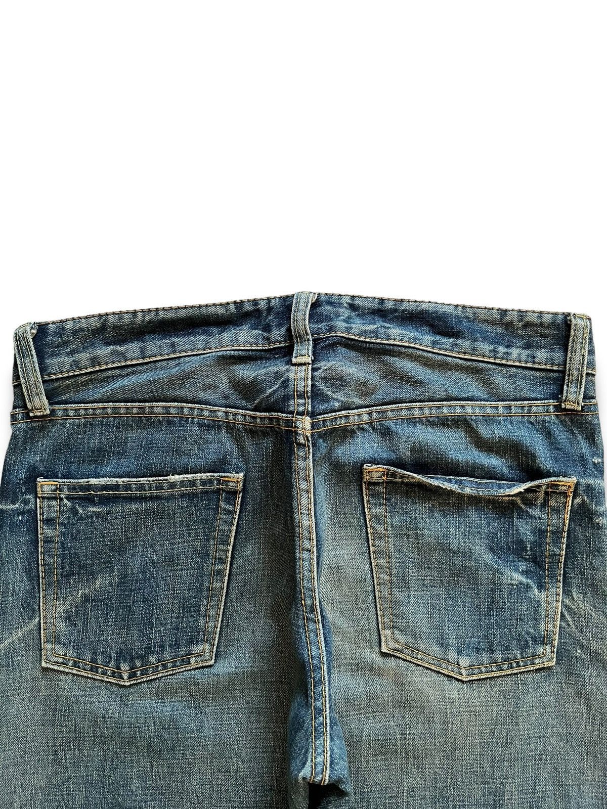 Japanese Brand Japanese Brand selvedge mud wash jeans Size US 31 - 9 Thumbnail