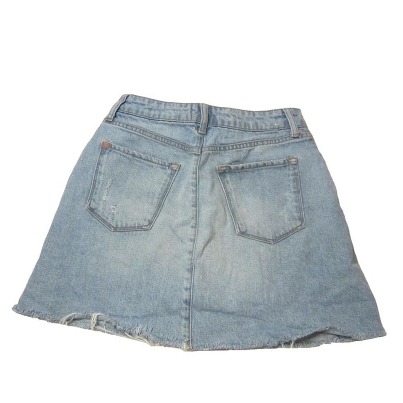 Urban Outfitters BDG Denim Mini Skirt Y2K Raw Hem Urban Outfitters S Size 25" / US 0 / IT 36 - 5 Thumbnail