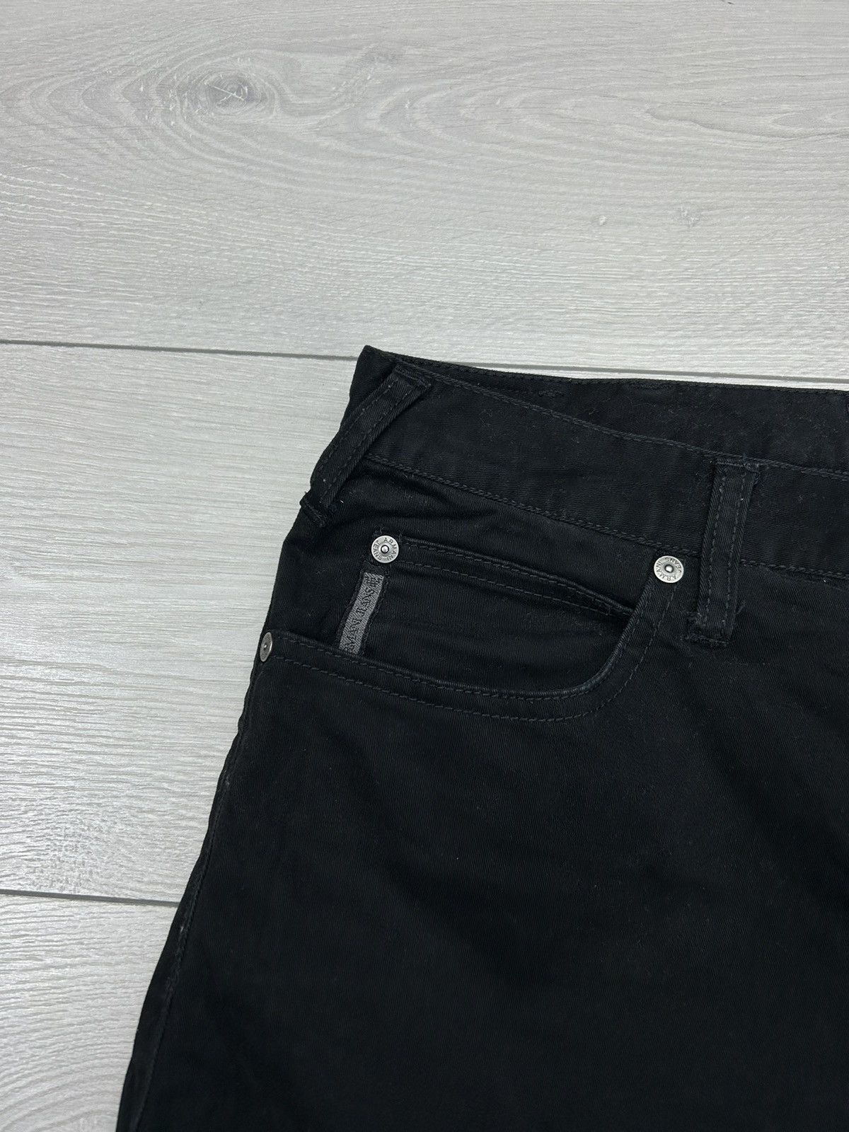 Armani Armani Casual Black pant Size 31/34 Size US 31 - 4 Thumbnail