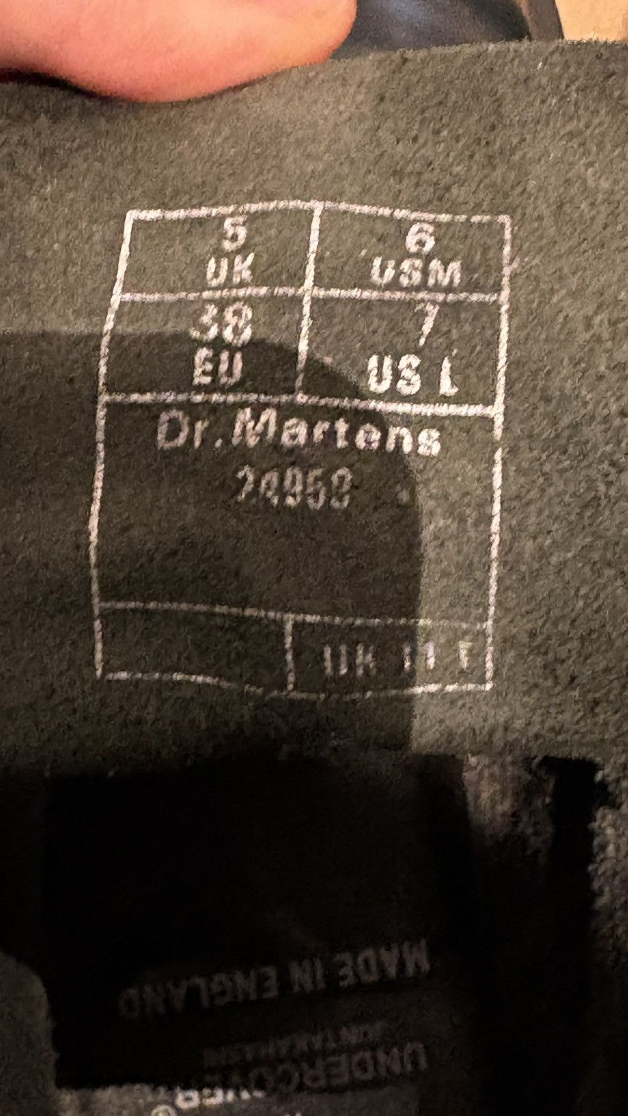 Dr. Martens × Undercover Dr. Martens Undercover Made in England Size US 7 / EU 40 - 6 Thumbnail