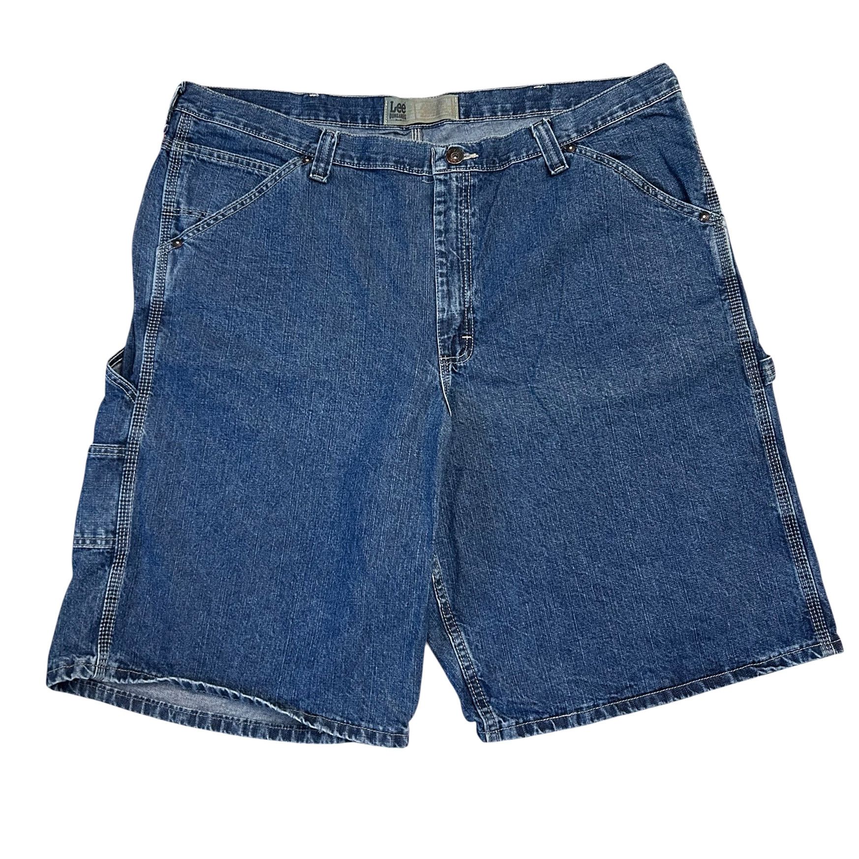 Lee Lee Dungarees Men's Size 44 Carpenter Denim Jean Shorts Size US 44 / EU 60 - 1 Thumbnail