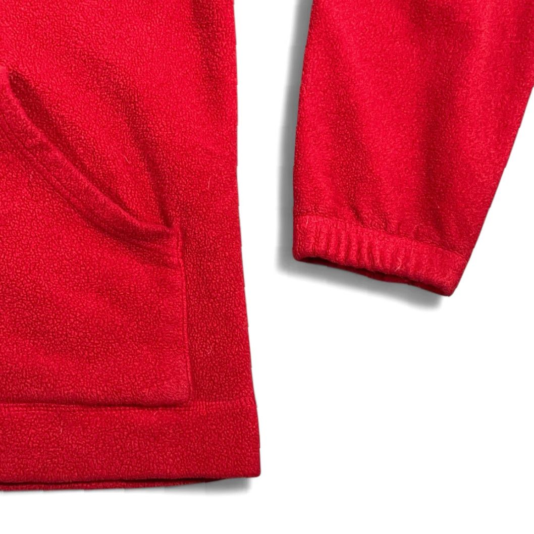 Abercrombie & Fitch VINTAGE Abercrombie & Fitch Hoodie Men MEDIUM Red Fleece Crest Logo 90s Size US M / EU 48-50 / 2 - 6 Thumbnail