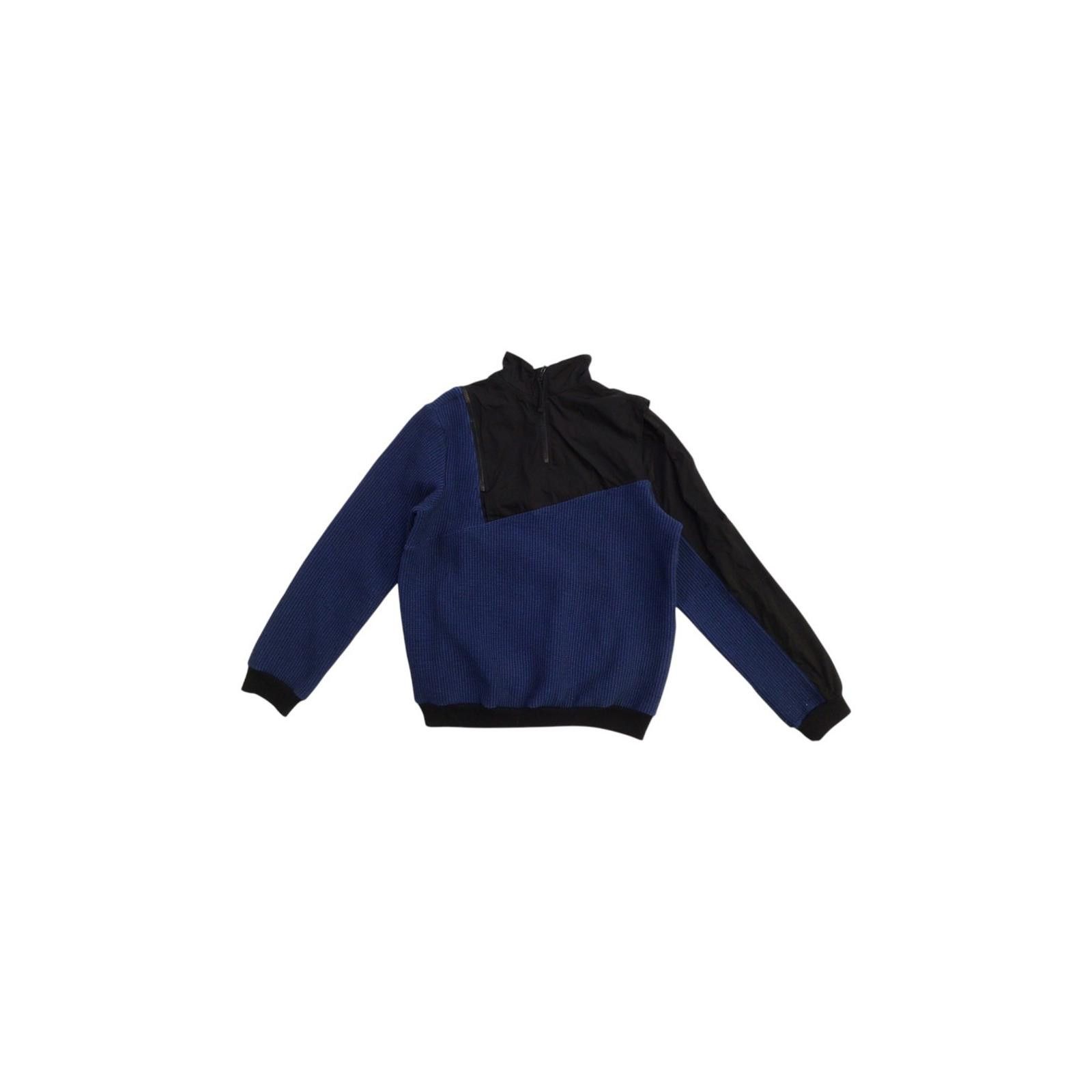 Designer Nasir Mazhar A/W 2016 Two Tone Multi Zip Sweater Blue Size L Size US L / EU 52-54 / 3 - 2 Thumbnail