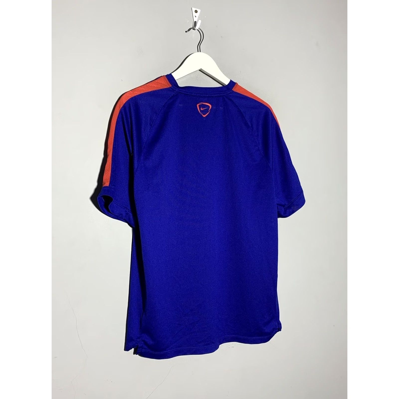 Nike Nike Manchester United Training Shirt Soccer Jersey Crew Neck Short Sleeve L Blue Jersey Nike Mens Shirt Size US L / EU 52-54 / 3 - 6 Thumbnail