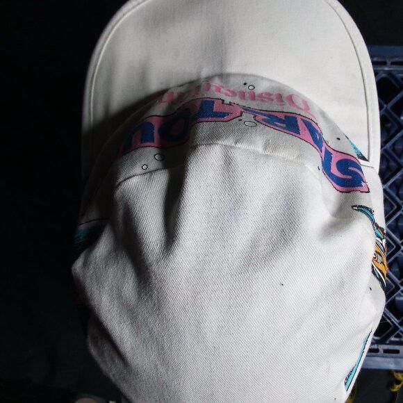 Disney Vintage Disneyland Star Tours Painter Hat Cap Size ONE SIZE - 6 Thumbnail
