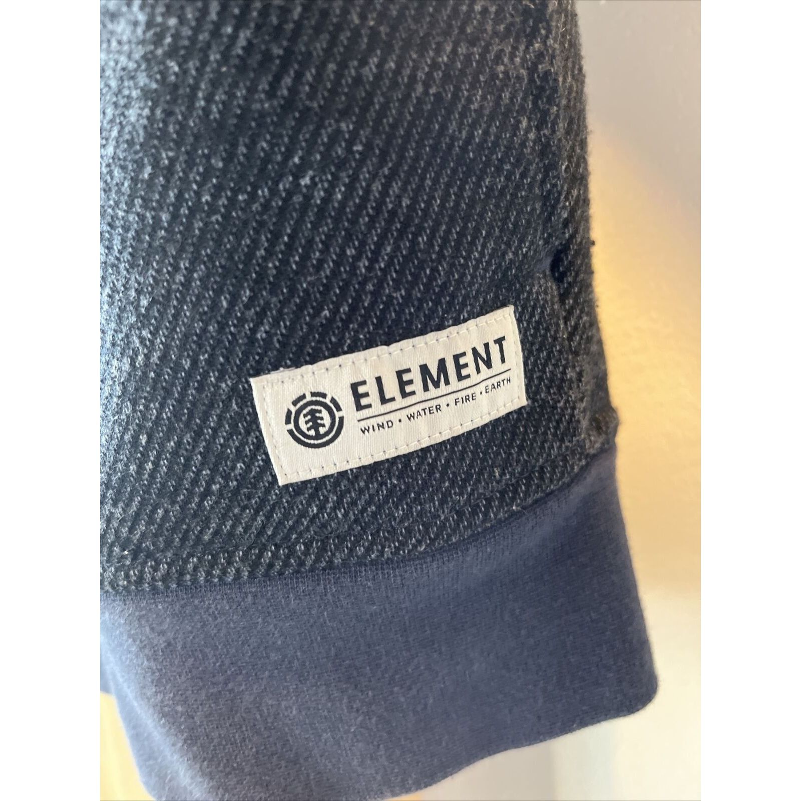 Element Element Men’s M Dark Gray Zip Hooded Cotton polyester jacket Size US M / EU 48-50 / 2 - 18 Thumbnail