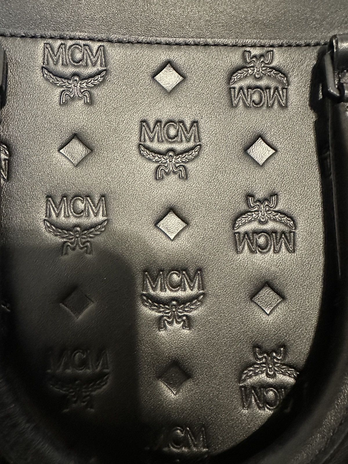 MCM MCM Monogram Large Men’s Messenger Bag Size ONE SIZE - 2 Thumbnail