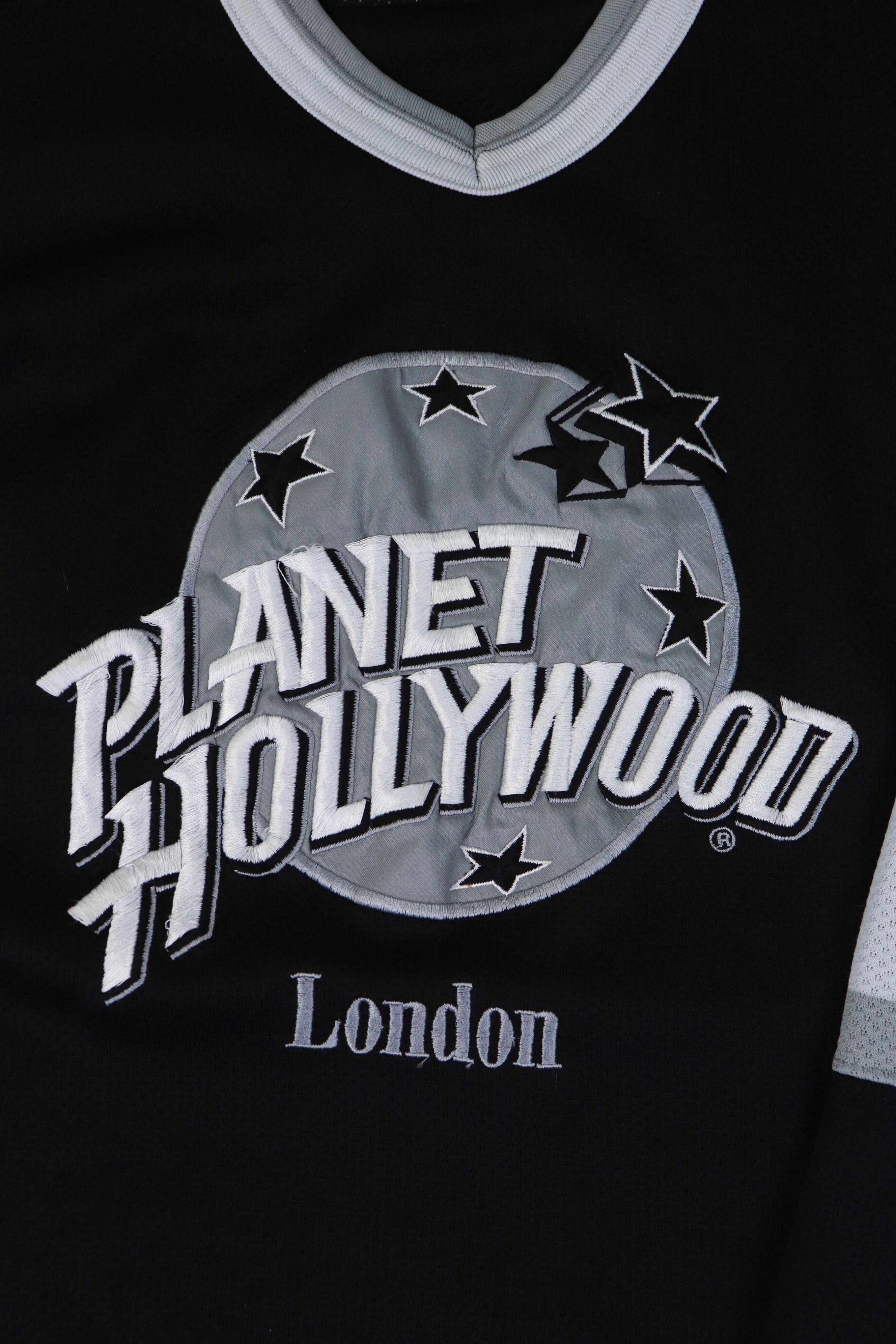 Planet Hollywood 90s Vintage Planet Hollywood London Big Logo Hockey Jersey Size US M / EU 48-50 / 2 - 6 Thumbnail